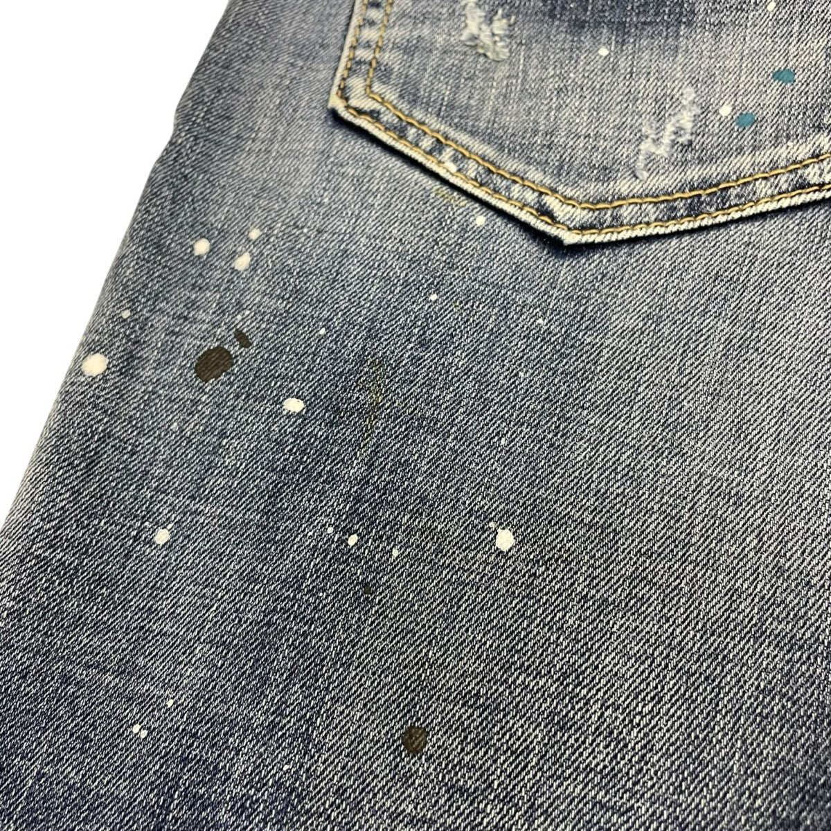 DSQUARED2 MEDIUM HIKING WASH SKATER JEANS デニムパンツ S71LB1137 古着・中古-7枚目のアイテム画像