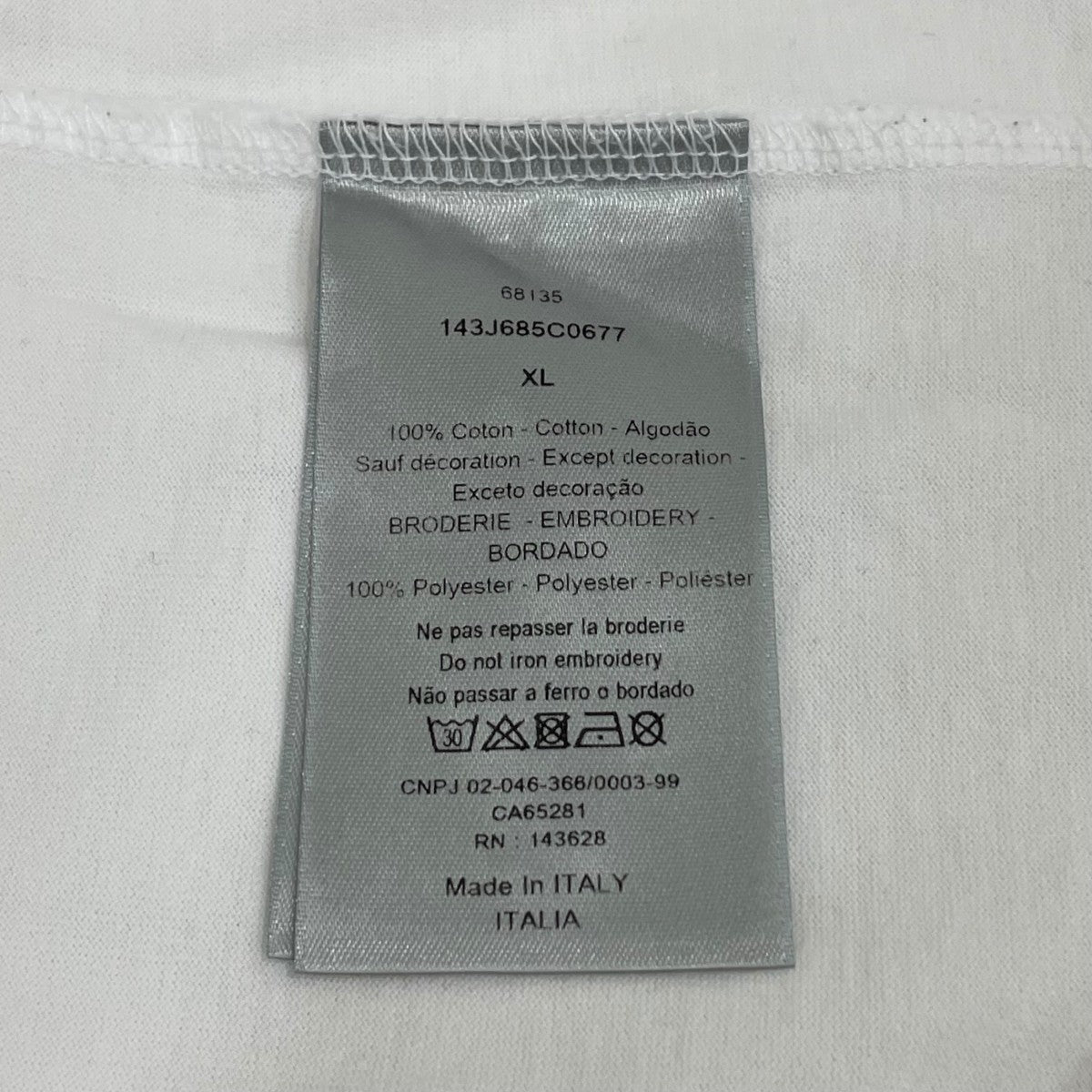 DIOR 半袖カットソー143J685C0677 古着・中古-7枚目のアイテム画像