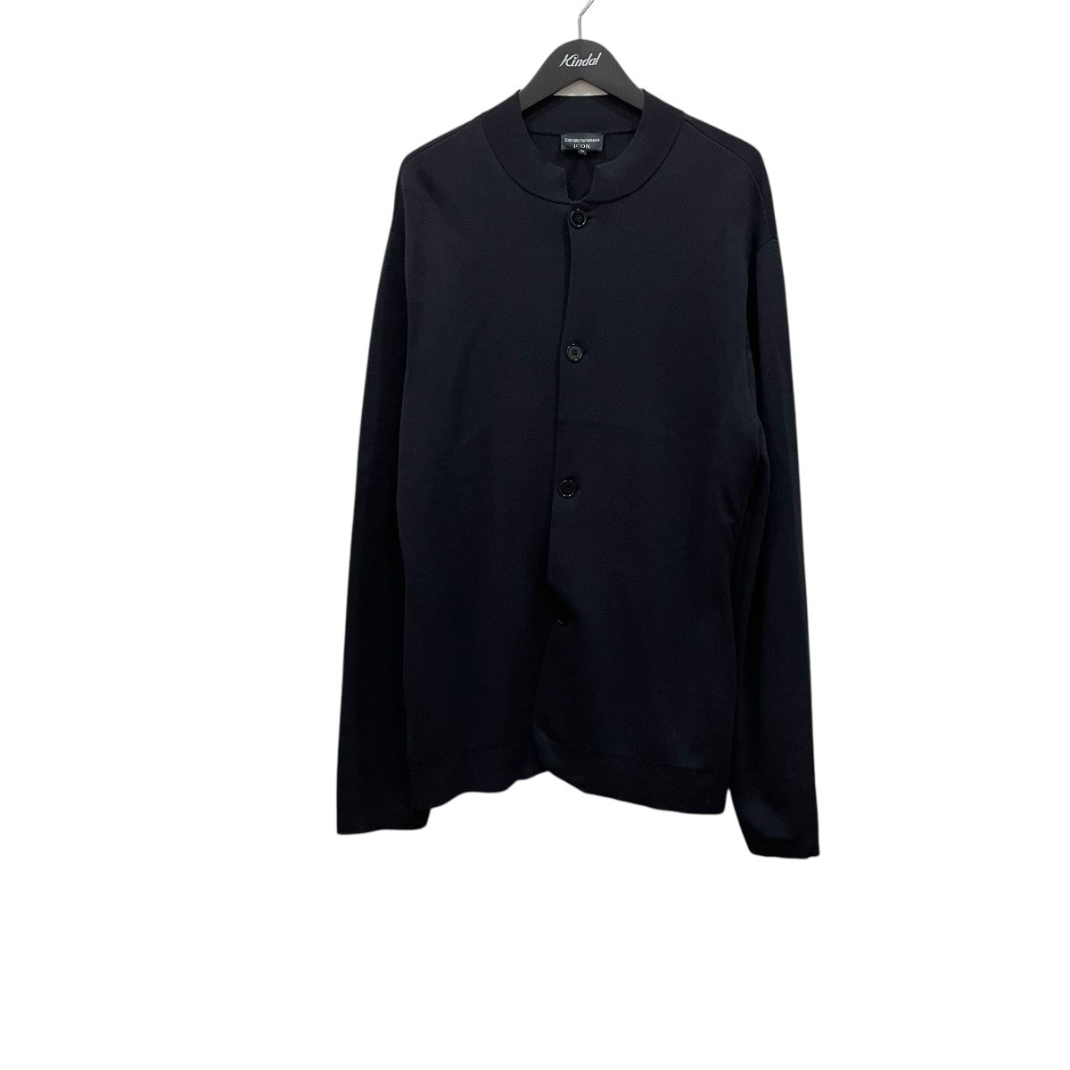 EMPORIO ARMANI Icon グルカラーニットジャケットEM003778 古着・中古-1枚目のアイテム画像
