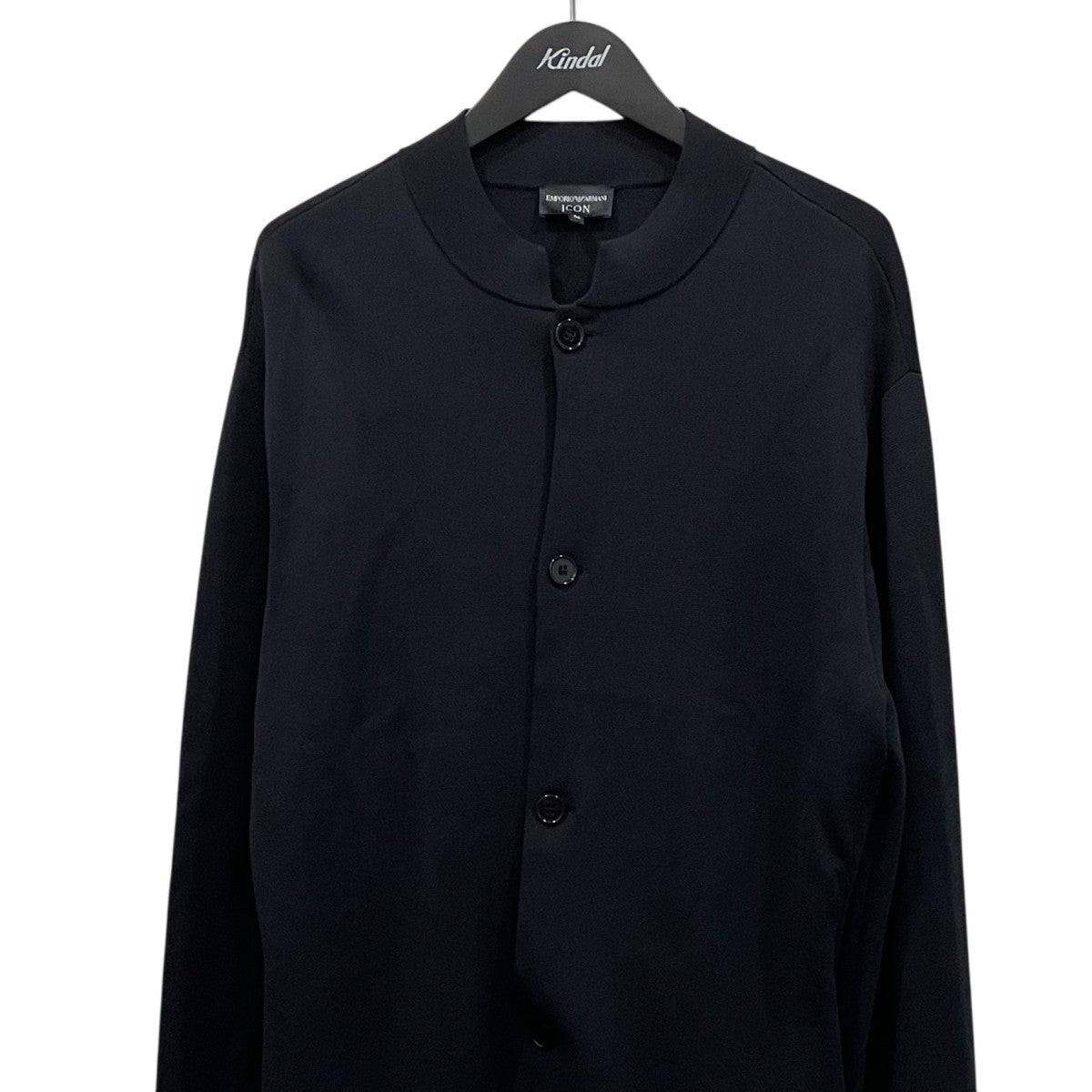 EMPORIO ARMANI Icon グルカラーニットジャケットEM003778 古着・中古-3枚目のアイテム画像