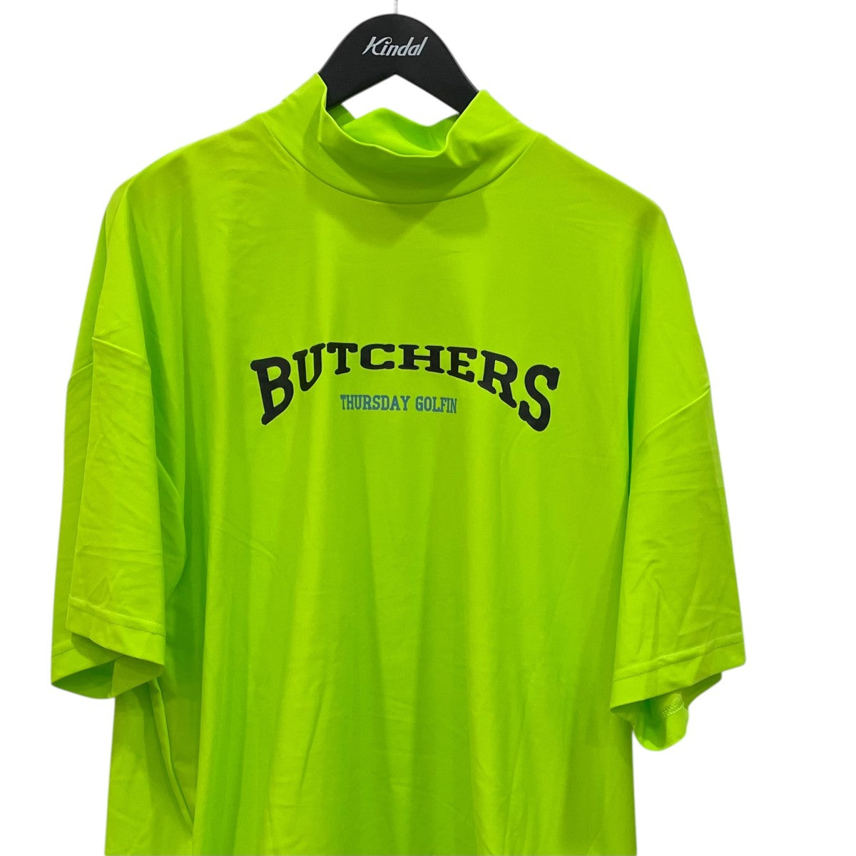 上下新品未使用 THURSDAY GOLFIN BUTCHERS コーデュロイ BUTCHERS THURSDAY GOLFIN 半袖カットソーTGBPO15 TGBPO15 イエロー