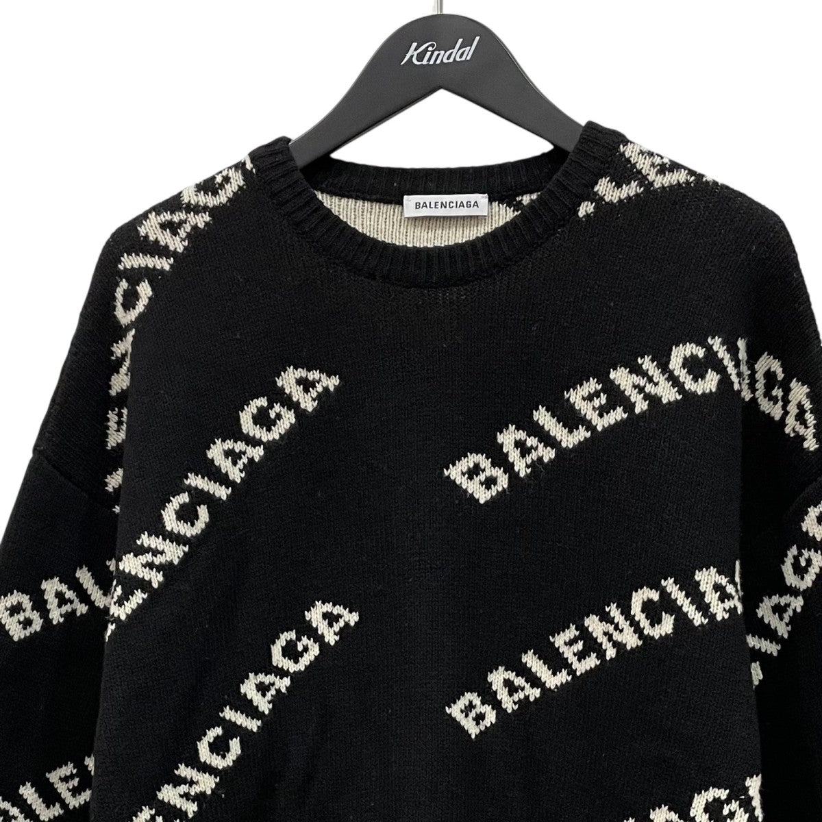 BALENCIAGA(バレンシアガ) 厚手ニット ブラック サイズ 38｜【公式