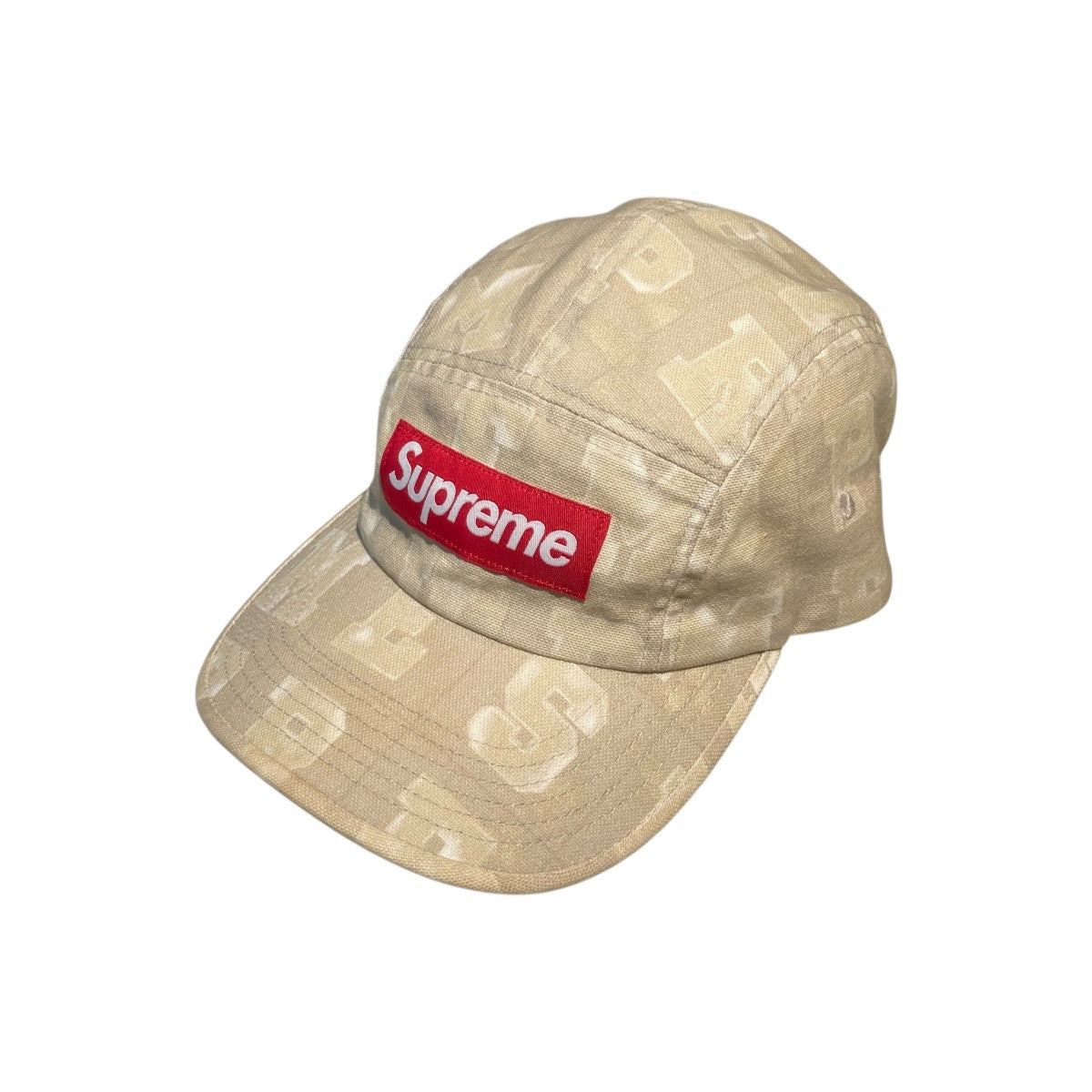 Supreme 59FIFTY ベージュ キャップ Supreme(シュプリーム) 20AWBlocks Camp Capキャップ ベージュ｜【公式