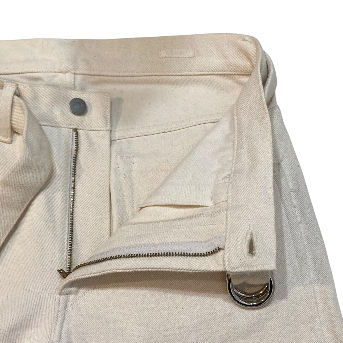 COMOLI ストレートパンツ12F-03002 古着・中古-3枚目のアイテム画像