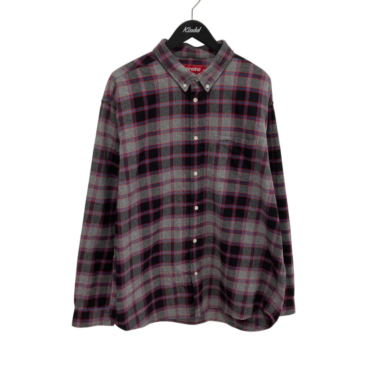 Supreme 25AWPlaid Flannel Shirtチェックシャツ 古着・中古-1枚目のアイテム画像