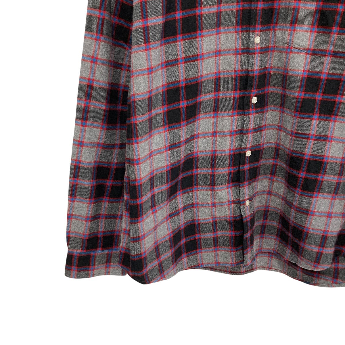 Supreme 25AWPlaid Flannel Shirtチェックシャツ 古着・中古-4枚目のアイテム画像