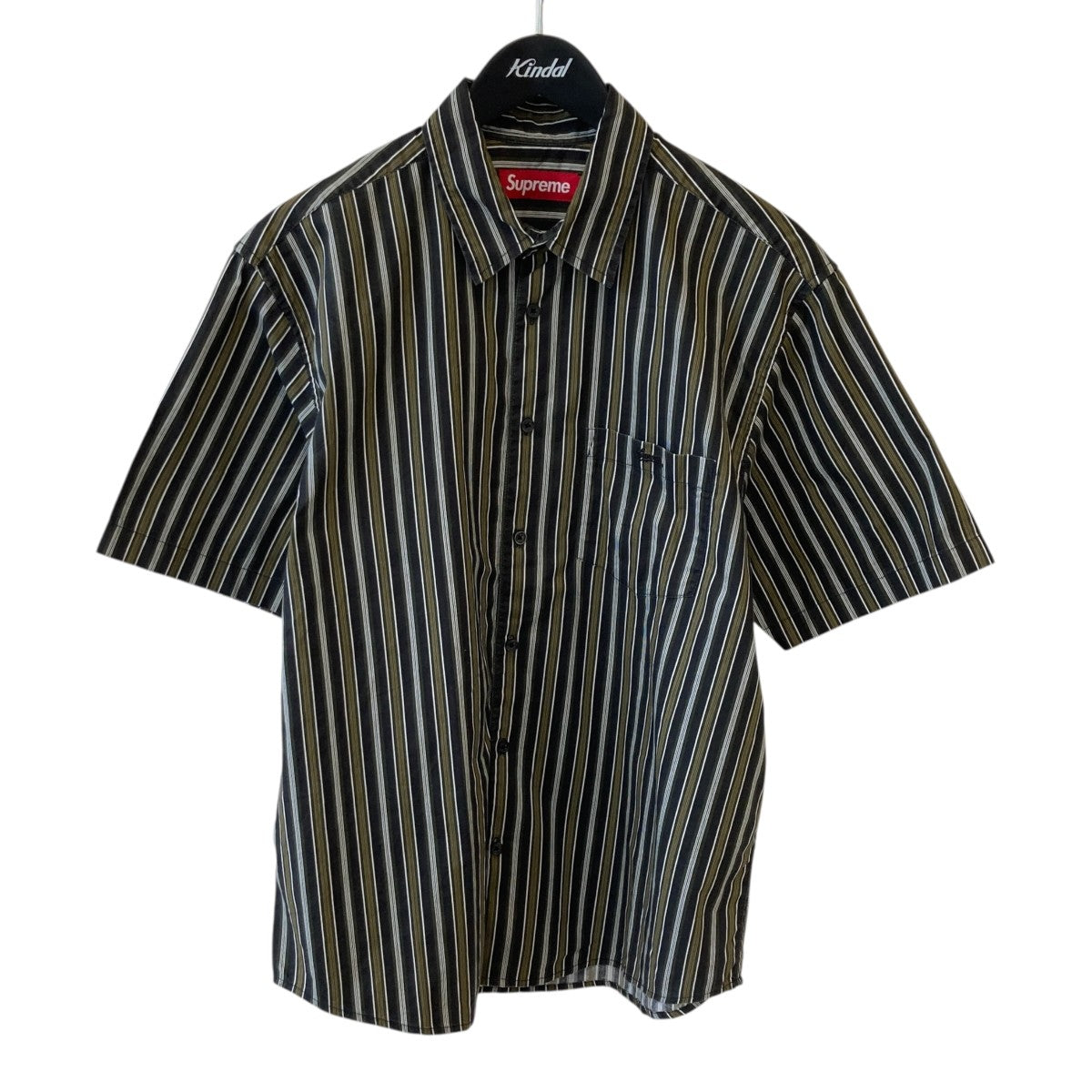 Supreme 24SSLoose Fit Multi Stripe S S Shirt半袖シャツ 古着・中古-1枚目のアイテム画像