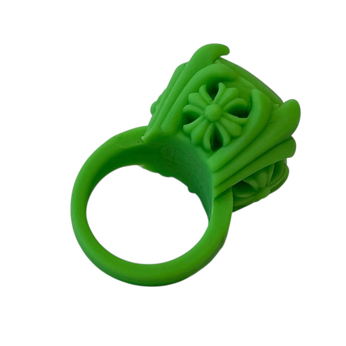CHROME HEARTS(クロムハーツ) COCK＆TAIL PLSTC RINGシリコンラバー