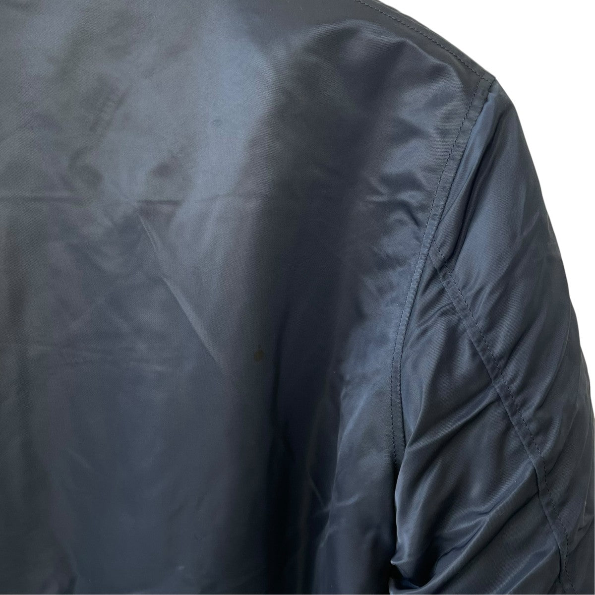 flight jacketジップブルゾン