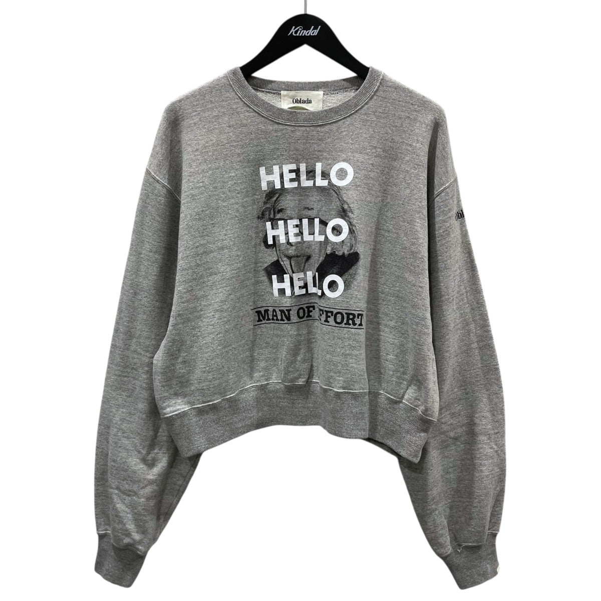 25SS プリントスウェットトレーナー HELLO SWEAT ハロースウェット S2510CU17