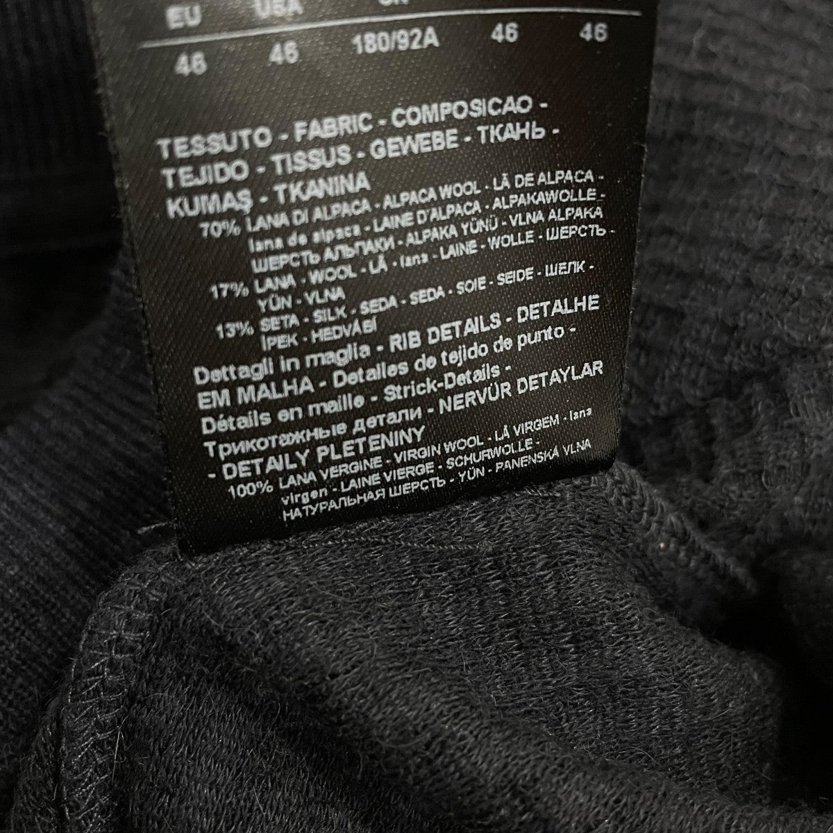 GIORGIO ARMANI 長袖Tシャツ6HSF59 SJYUZ 古着・中古-7枚目のアイテム画像