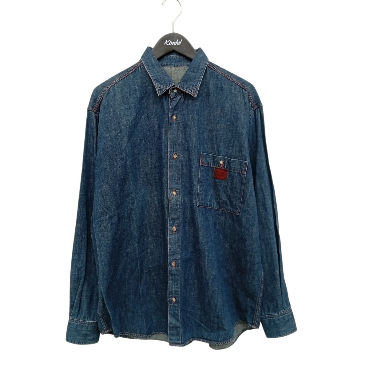 PAPAS デニムシャツ 古着・中古-1枚目のアイテム画像