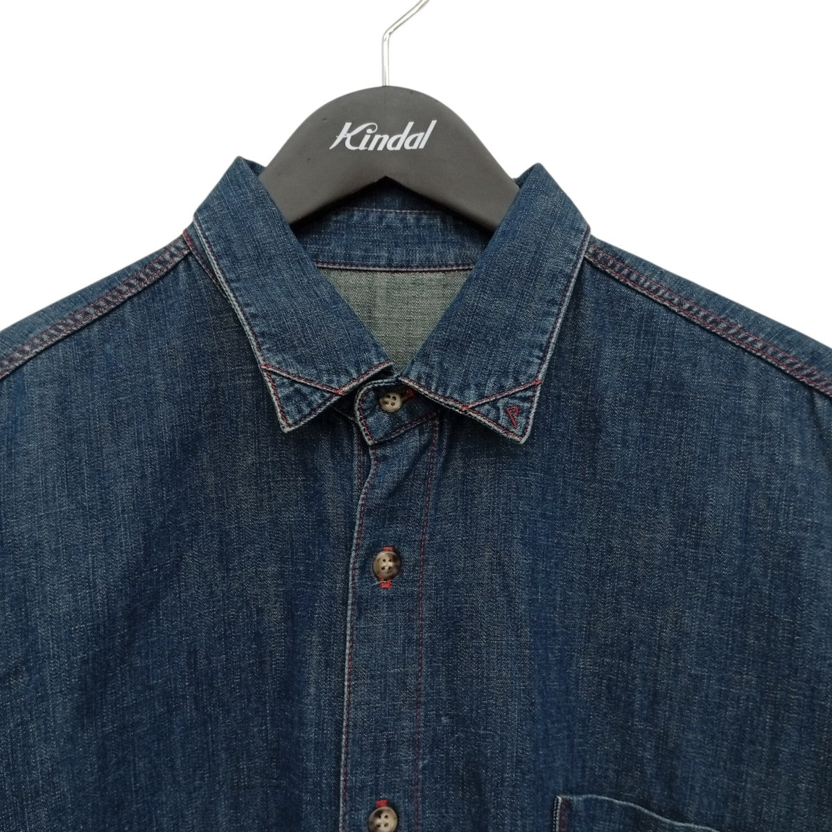 PAPAS デニムシャツ 古着・中古-5枚目のアイテム画像