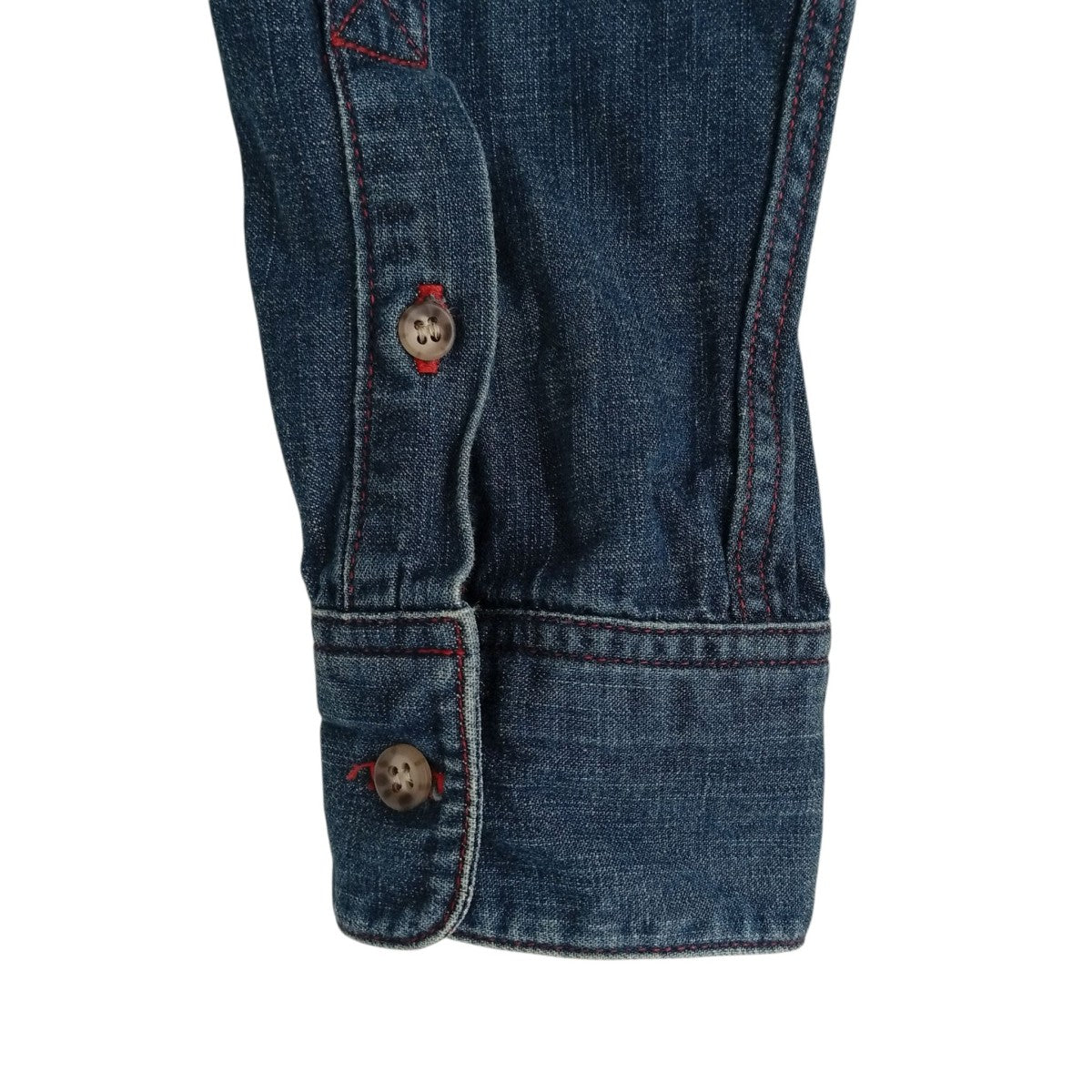 PAPAS デニムシャツ 古着・中古-6枚目のアイテム画像