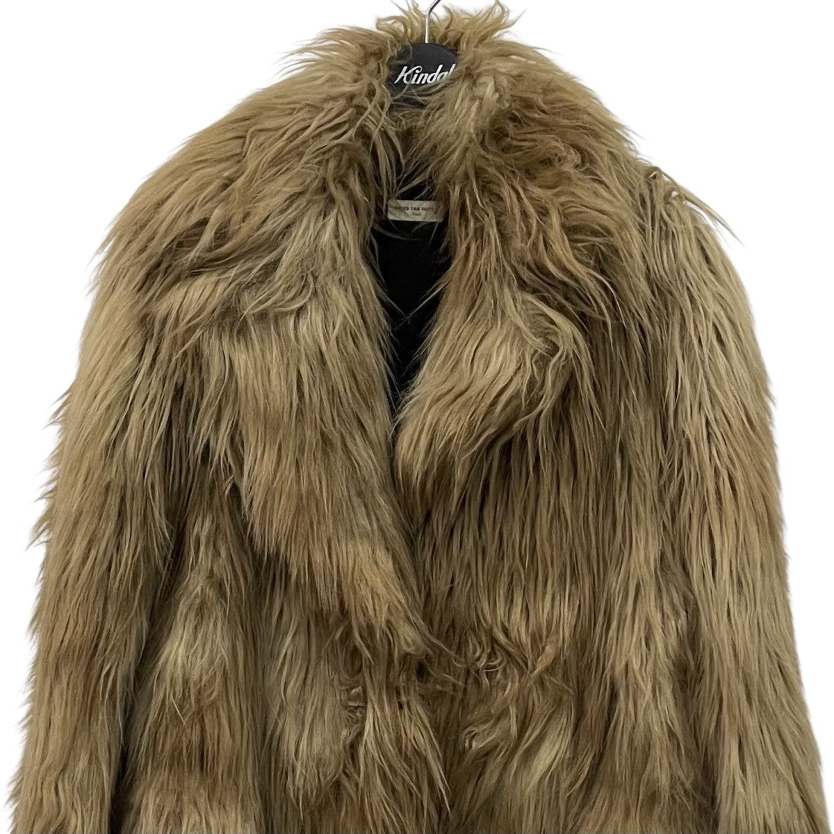 DRIES VAN NOTEN(ドリスヴァンノッテン) ファーコート ベージュ サイズ