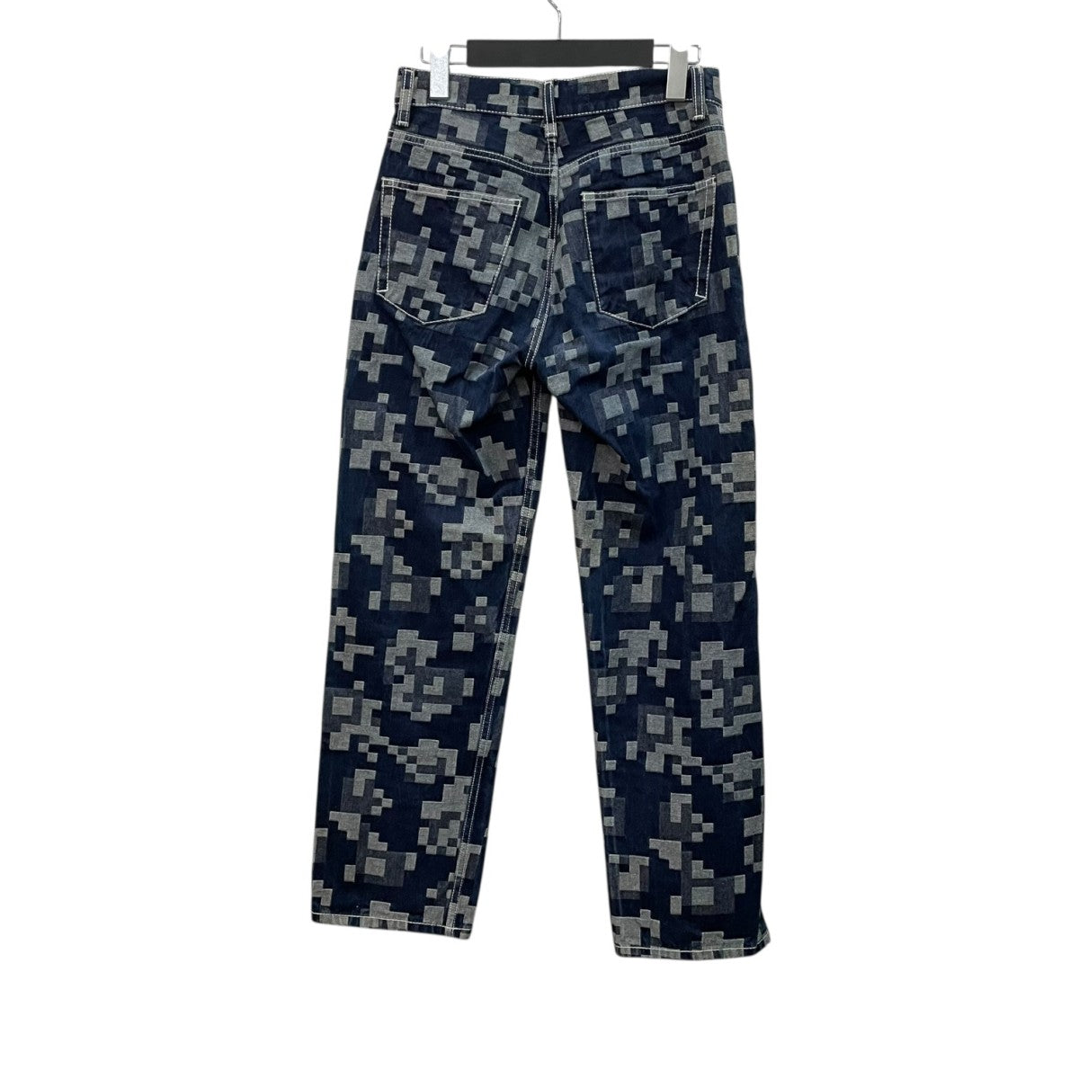 モザイク柄デニムパンツPAJD0135A0