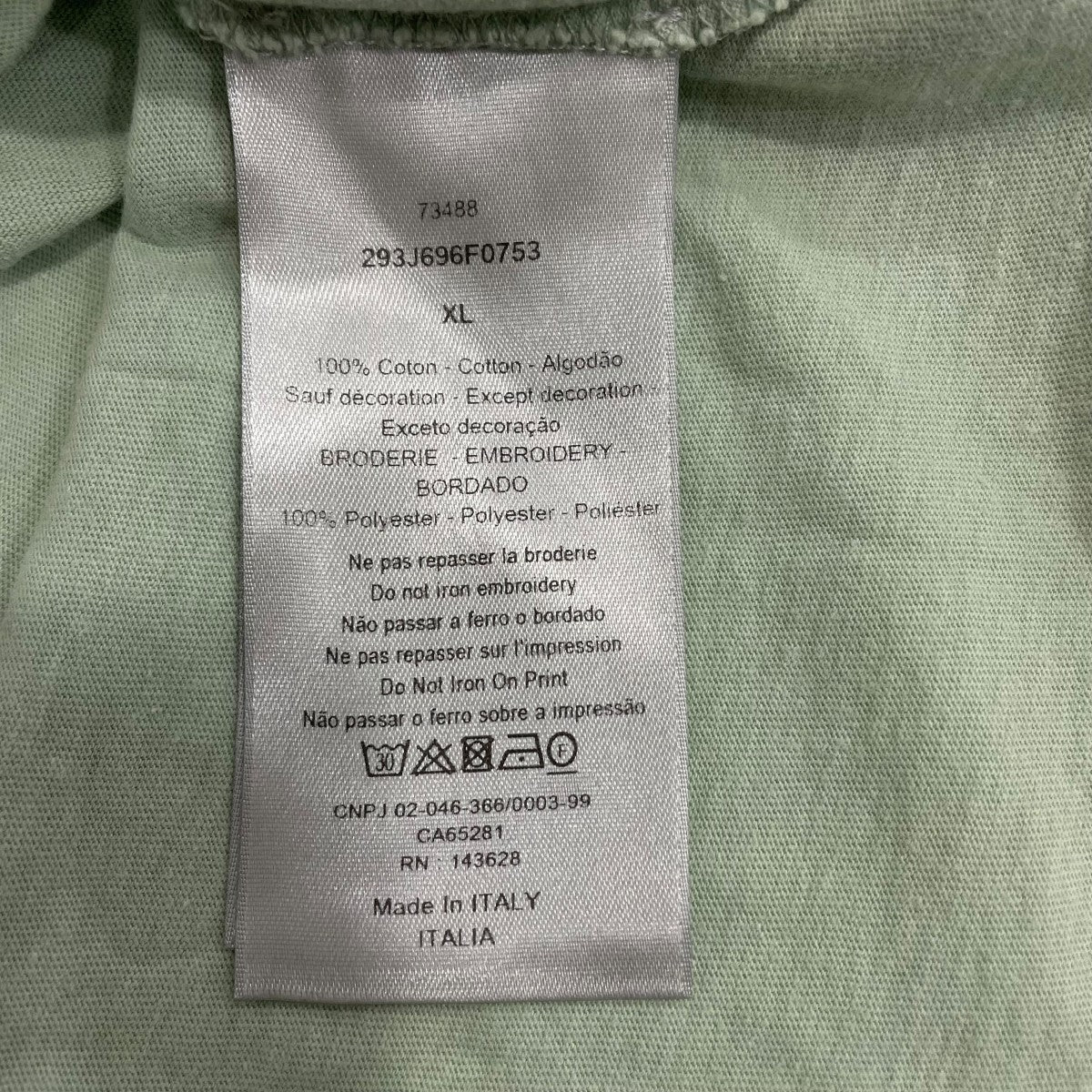 DIOR 半袖カットソー293J696F0753 古着・中古-7枚目のアイテム画像