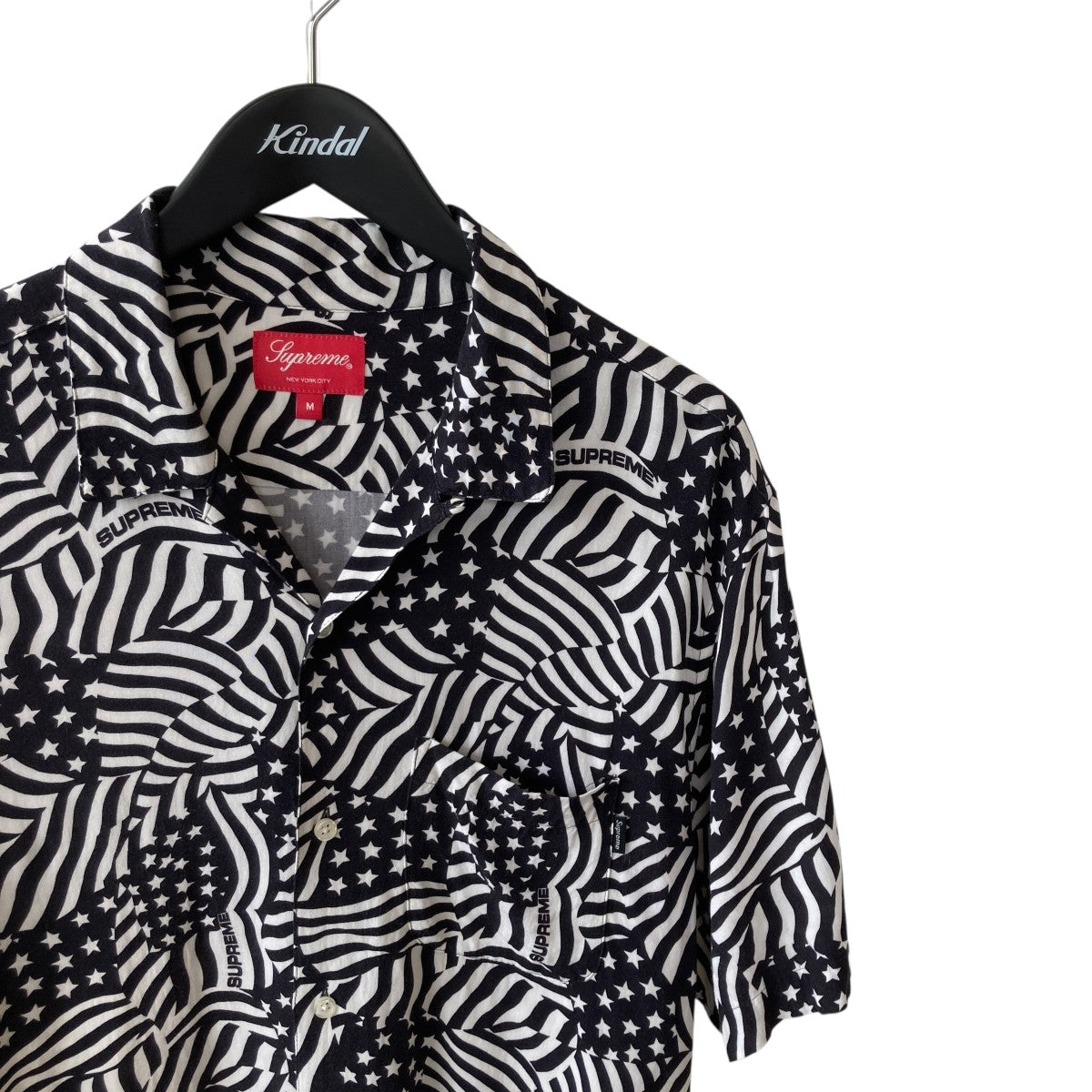 Supreme 20SSFlagsRayonShirt半袖シャツ 古着・中古-3枚目のアイテム画像