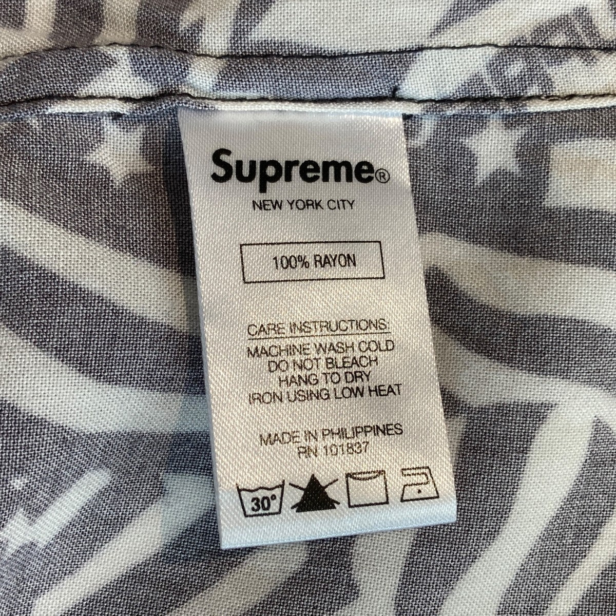 Supreme 20SSFlagsRayonShirt半袖シャツ 古着・中古-6枚目のアイテム画像