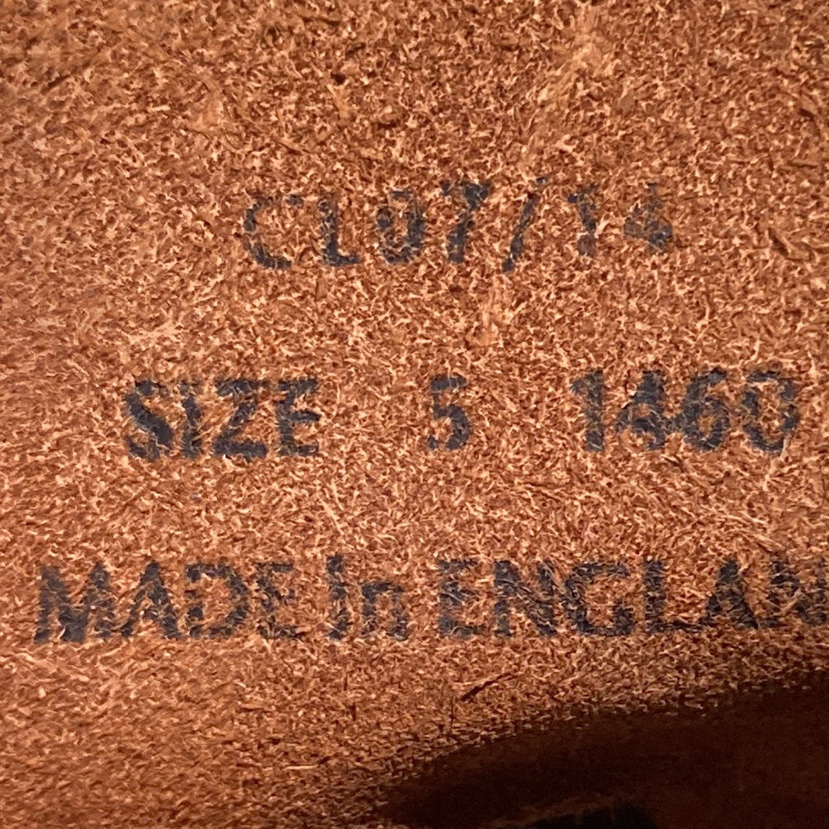 Dr．Martens MADEINENGLAND 14608ホールブーツ 古着・中古-6枚目のアイテム画像