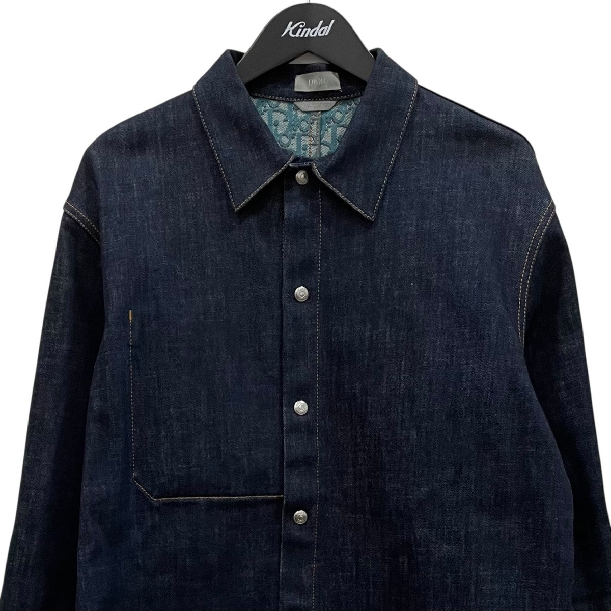DIOR(ディオール) 裏地 オブクリーク デニムジャケット 033D490A272X