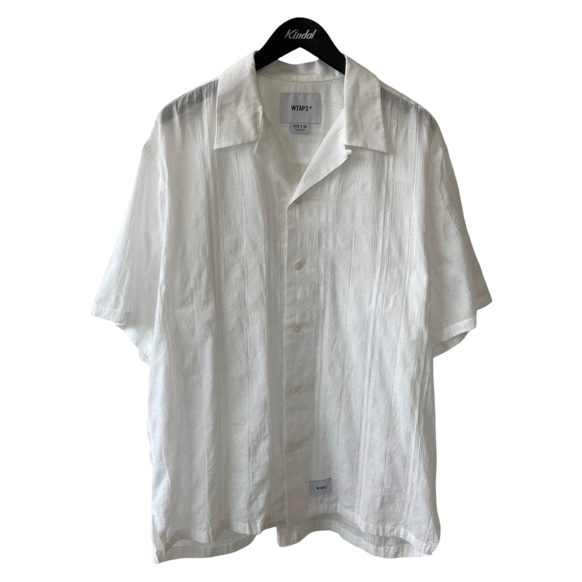WTAPS 25SSFRIO 02 COTTON． DOBBY． TEXTILE半袖シャツ251CWDT-SHM07 古着・中古-1枚目のアイテム画像