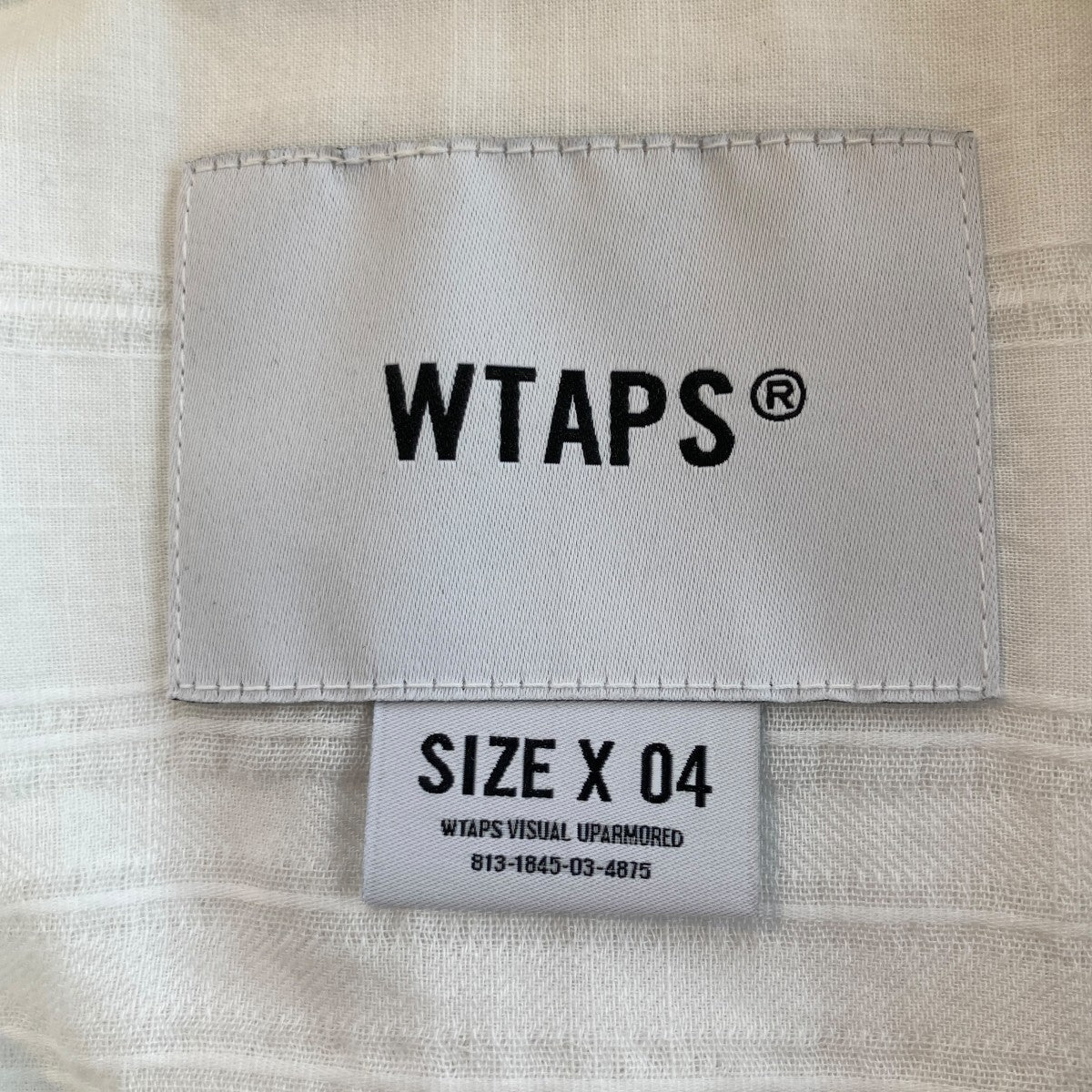 WTAPS 25SSFRIO 02 COTTON． DOBBY． TEXTILE半袖シャツ251CWDT-SHM07 古着・中古-5枚目のアイテム画像