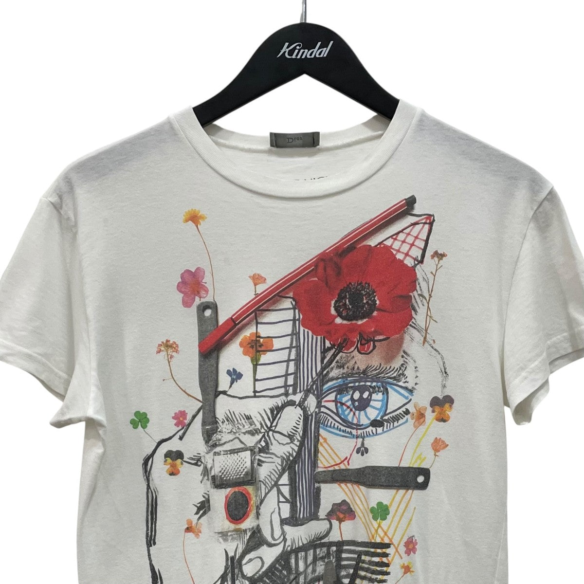 DIOR(ディオール) プリントTシャツ333J660I7711 333J660I7711 ホワイト