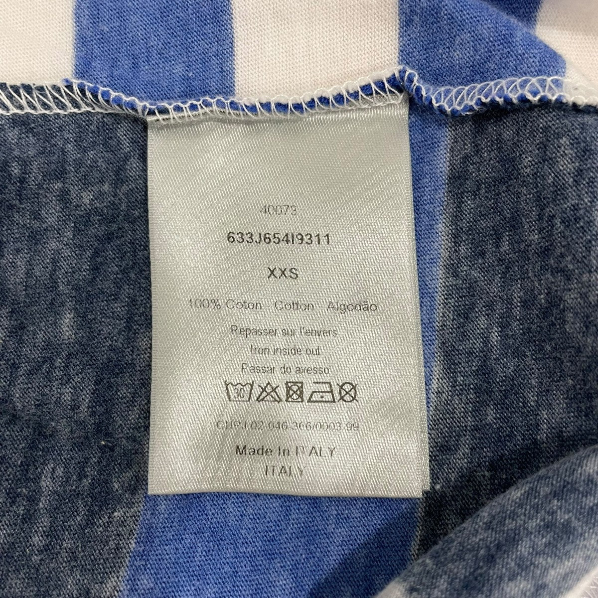 DIOR プリントTシャツ633J654I9311 古着・中古-7枚目のアイテム画像