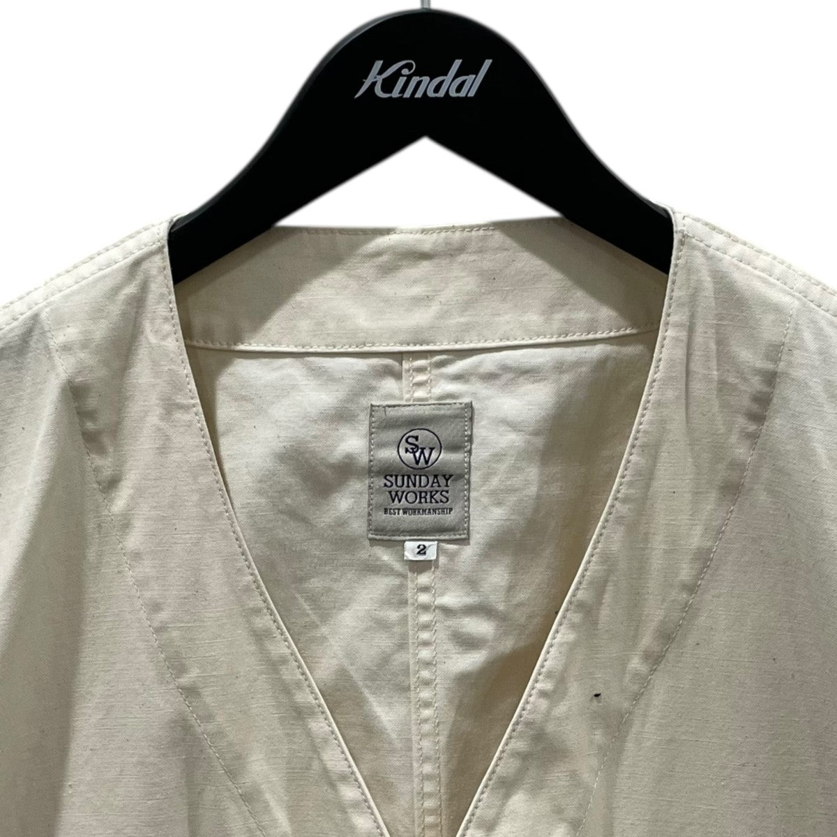 21SS ノーカラージャケット ENGINEERED JACKET エンジニアードジャケット SW211004