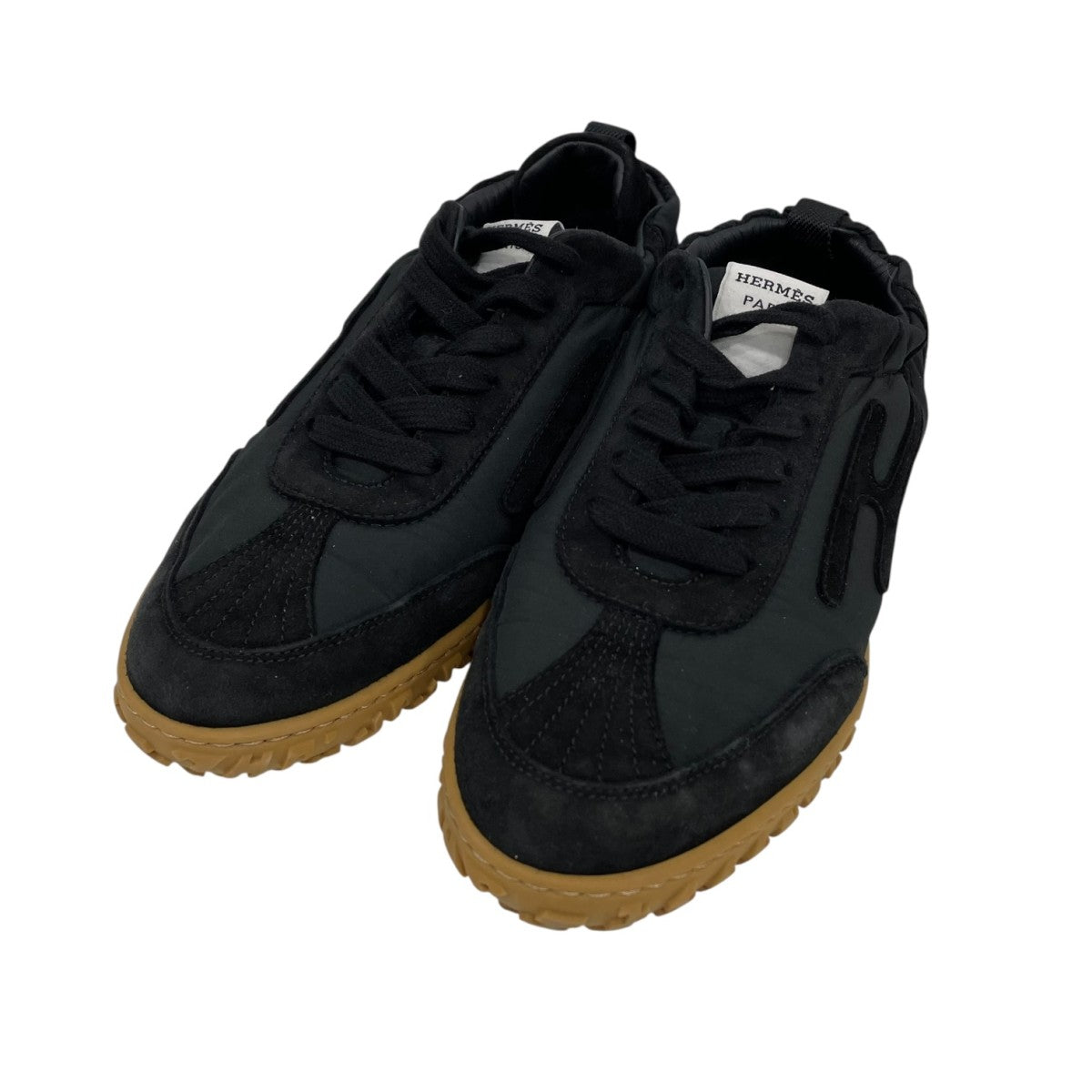 HERMES Jet sneakerローカットスニーカー252013Z 古着・中古-1枚目のアイテム画像