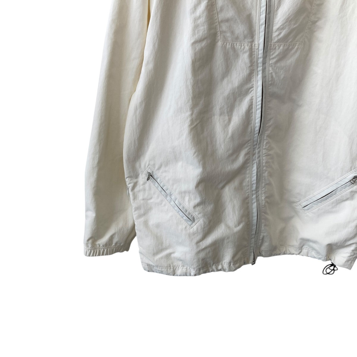 25aw 2 BIBLIOTHERK boyhood parka ジャケット BIBLIOTHERK(ビブリオテーク) BOYHOOD PARKAジップパーカー ホワイト