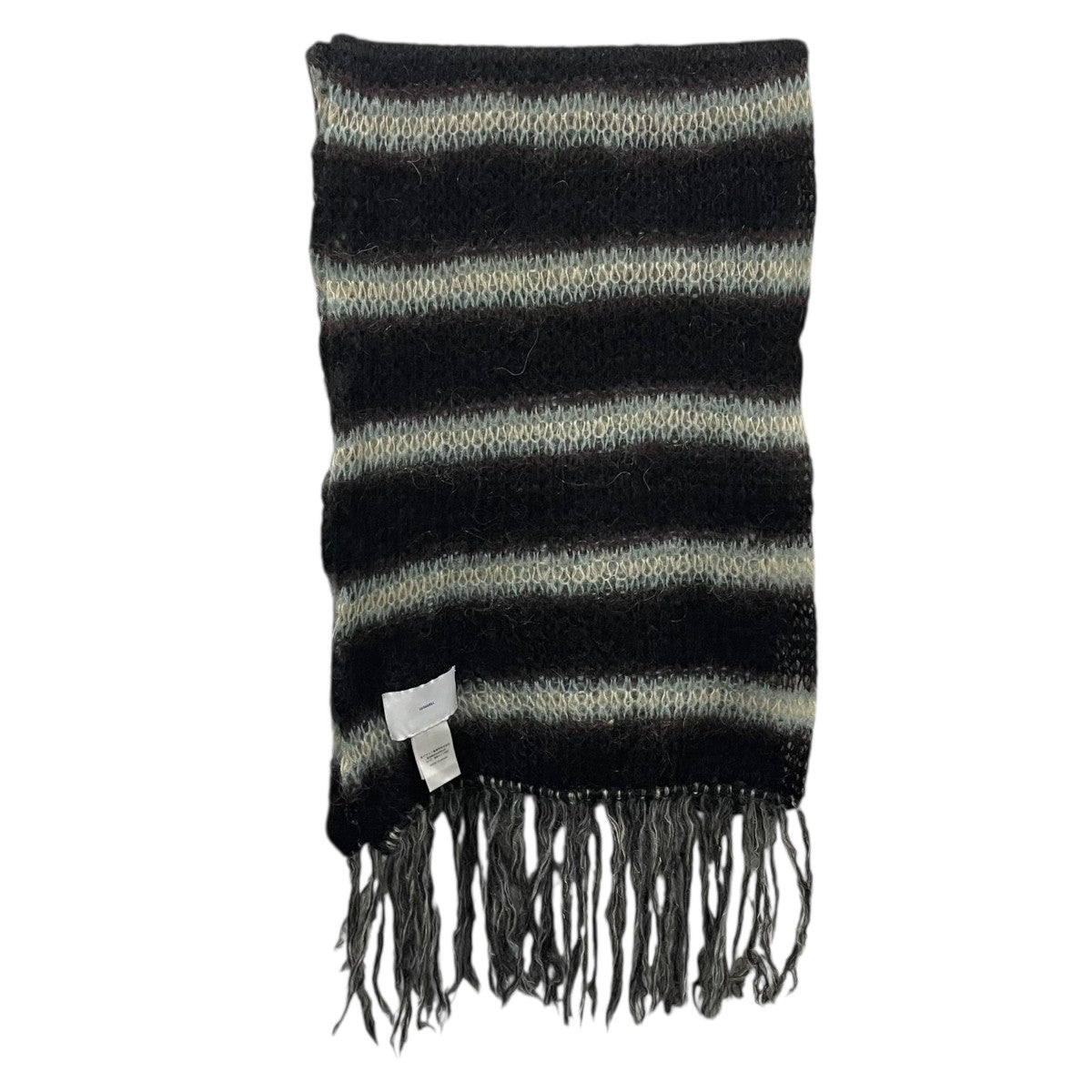 24AW モヘアストライプマフラー MOHAIR STRIPE MUFFLER 2411300601