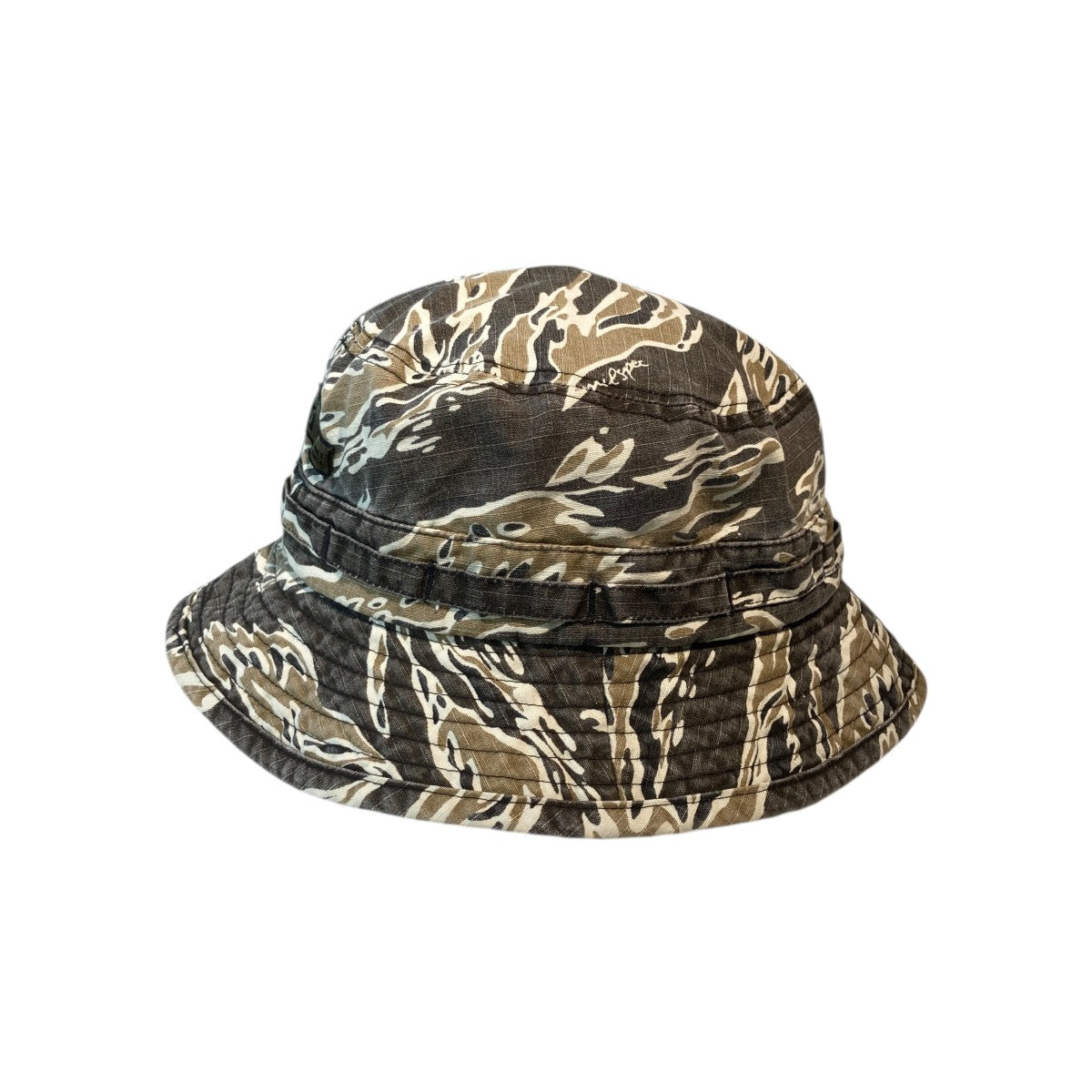 WTAPS(ダブルタップス) カモフラージュ柄バケットハット オリーブ