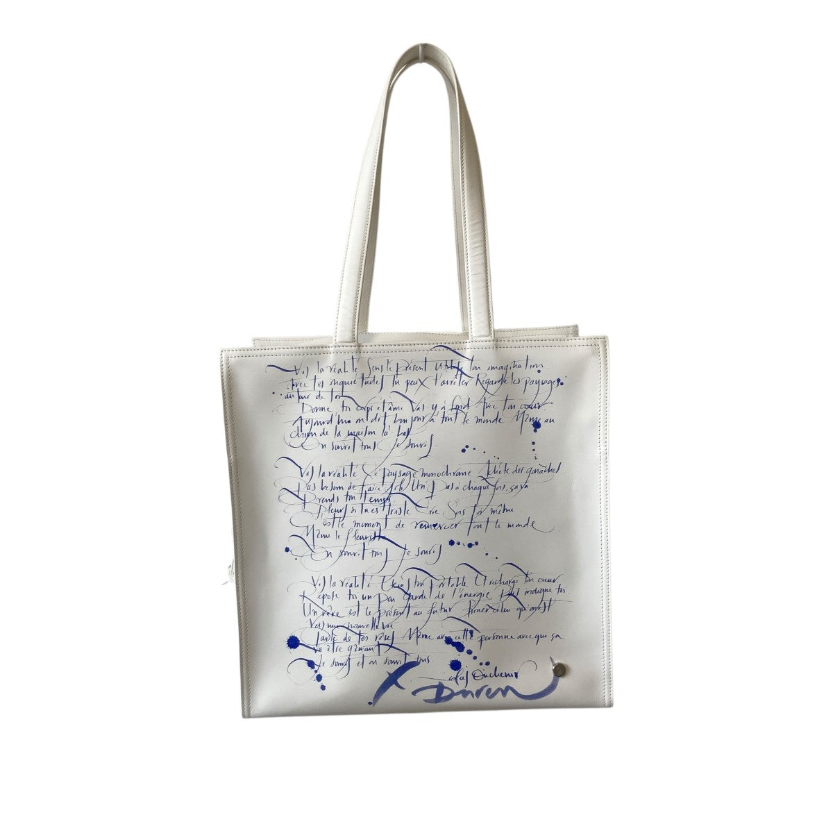 DUREN レタリングプリントトートバッグ 古着・中古-3枚目のアイテム画像