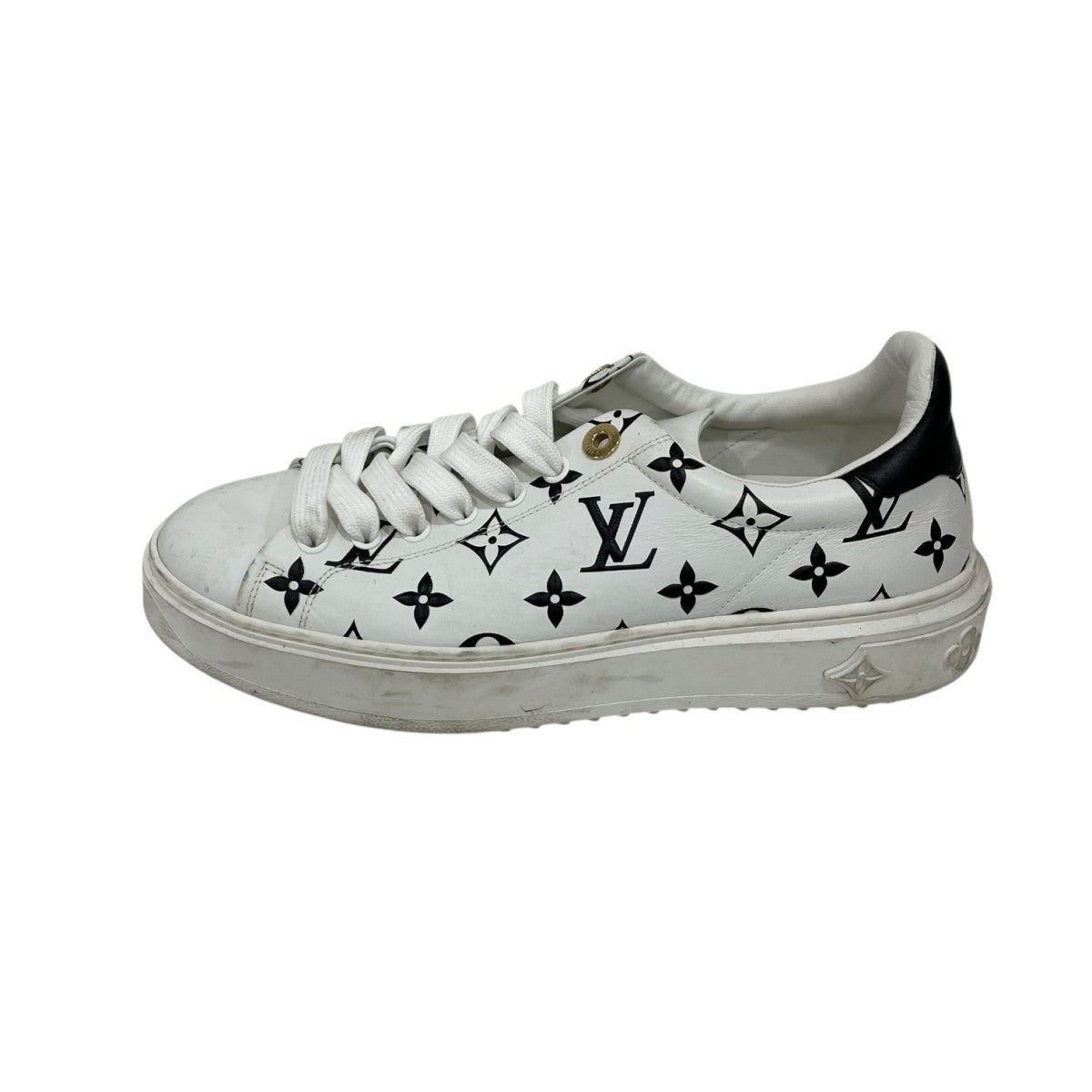 LOUIS VUITTON タイムアウトラインローカットスニーカー1A8TAI 古着・中古-2枚目のアイテム画像