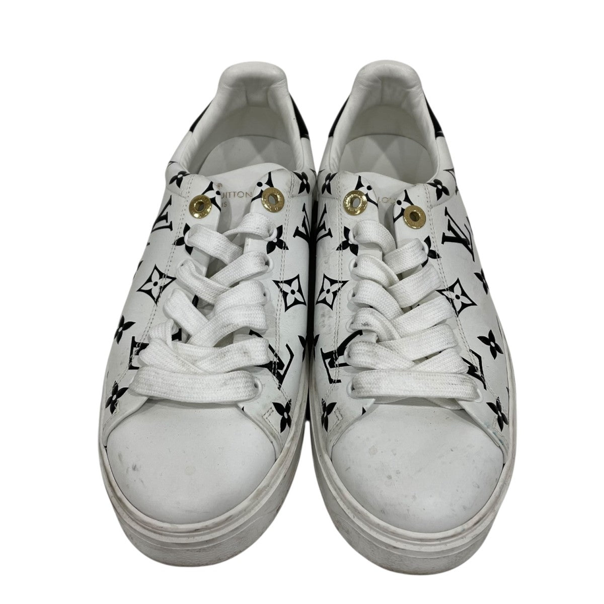 LOUIS VUITTON タイムアウトラインローカットスニーカー1A8TAI 古着・中古-8枚目のアイテム画像