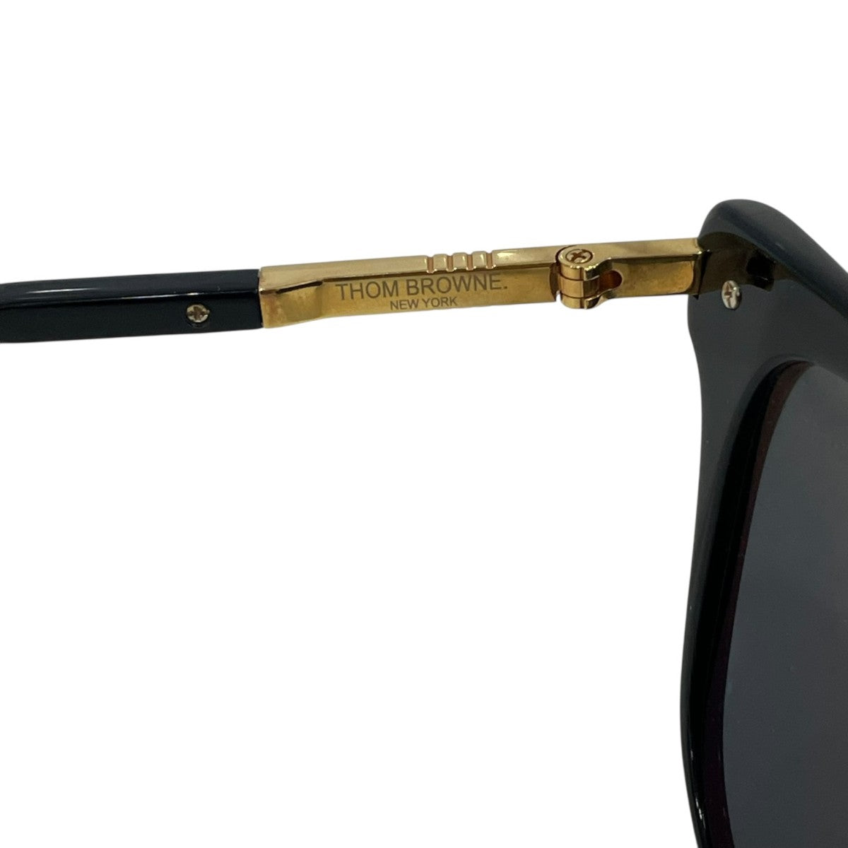 トムブラウン THOM BROWN TB-506 サングラス Thom Browne(トム・ブラウン) サングラスTB-506-A-BLK-GLD-56 TB-506-A