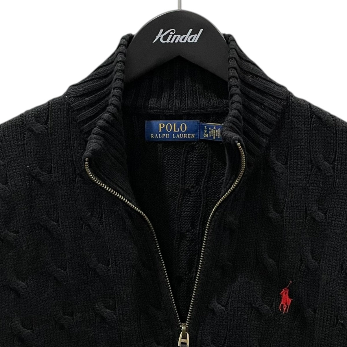 POLO RALPH LAUREN(ポロラルフローレン) ケーブル編みジップアップ