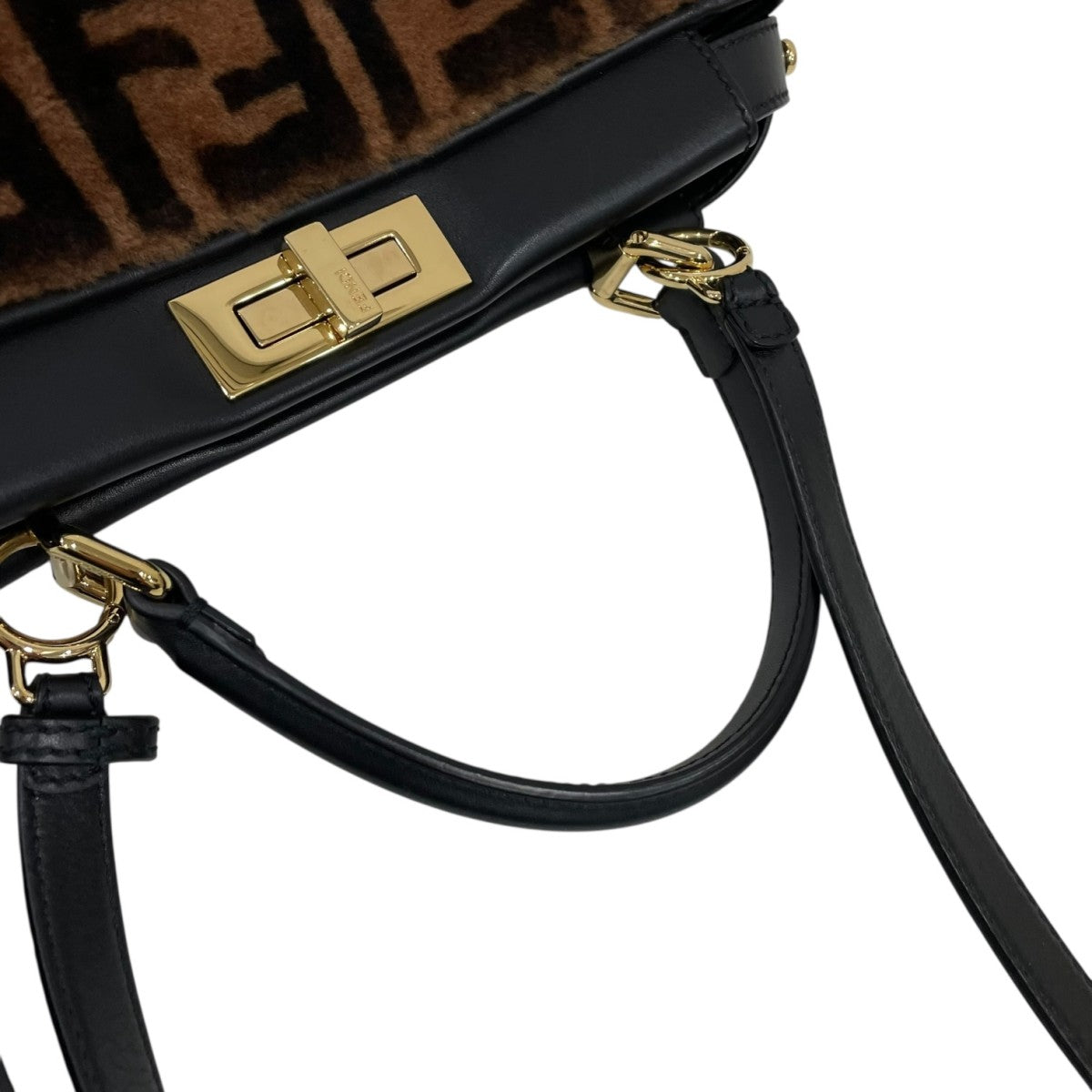 FENDI ムートン ショルダーバッグ8BN290 古着・中古-6枚目のアイテム画像