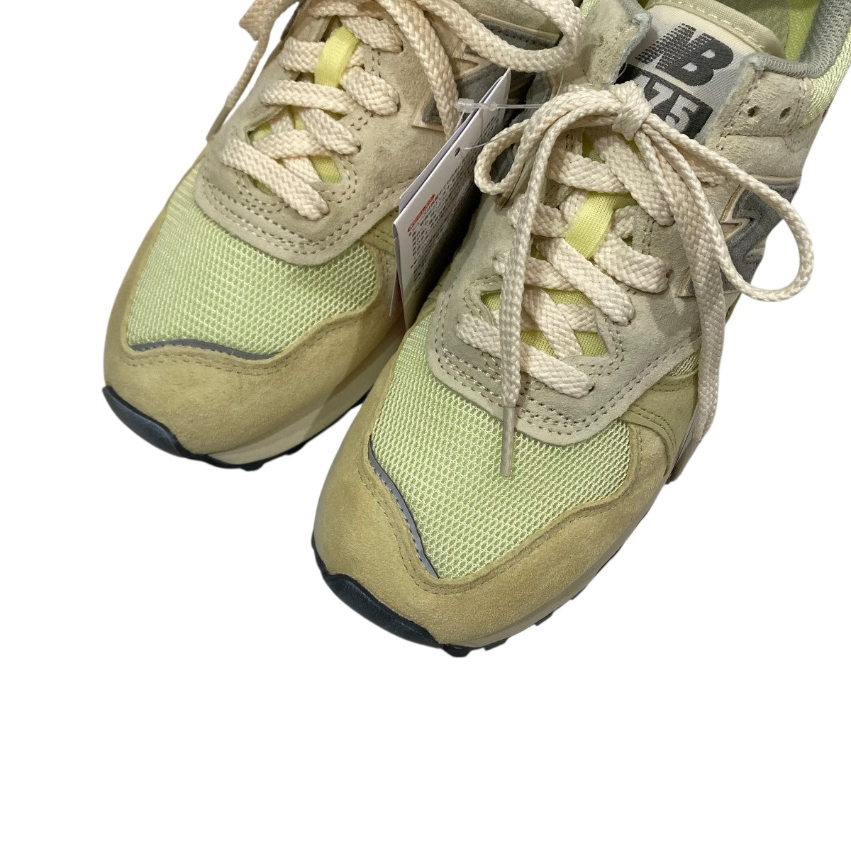 AURALEE×NEW BALANCE Vintage YellowローカットスニーカーU475AR 古着・中古-6枚目のアイテム画像