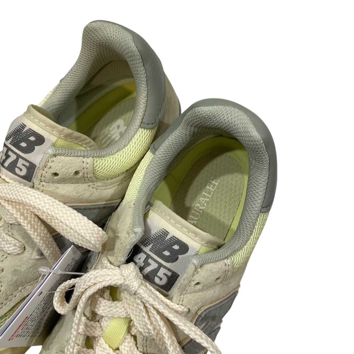 AURALEE×NEW BALANCE Vintage YellowローカットスニーカーU475AR 古着・中古-7枚目のアイテム画像
