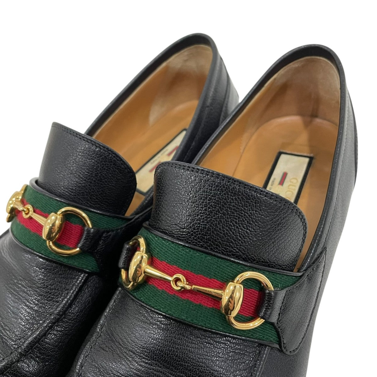 GUCCI(グッチ) レザーシューズ655579 655579 ブラック｜【公式