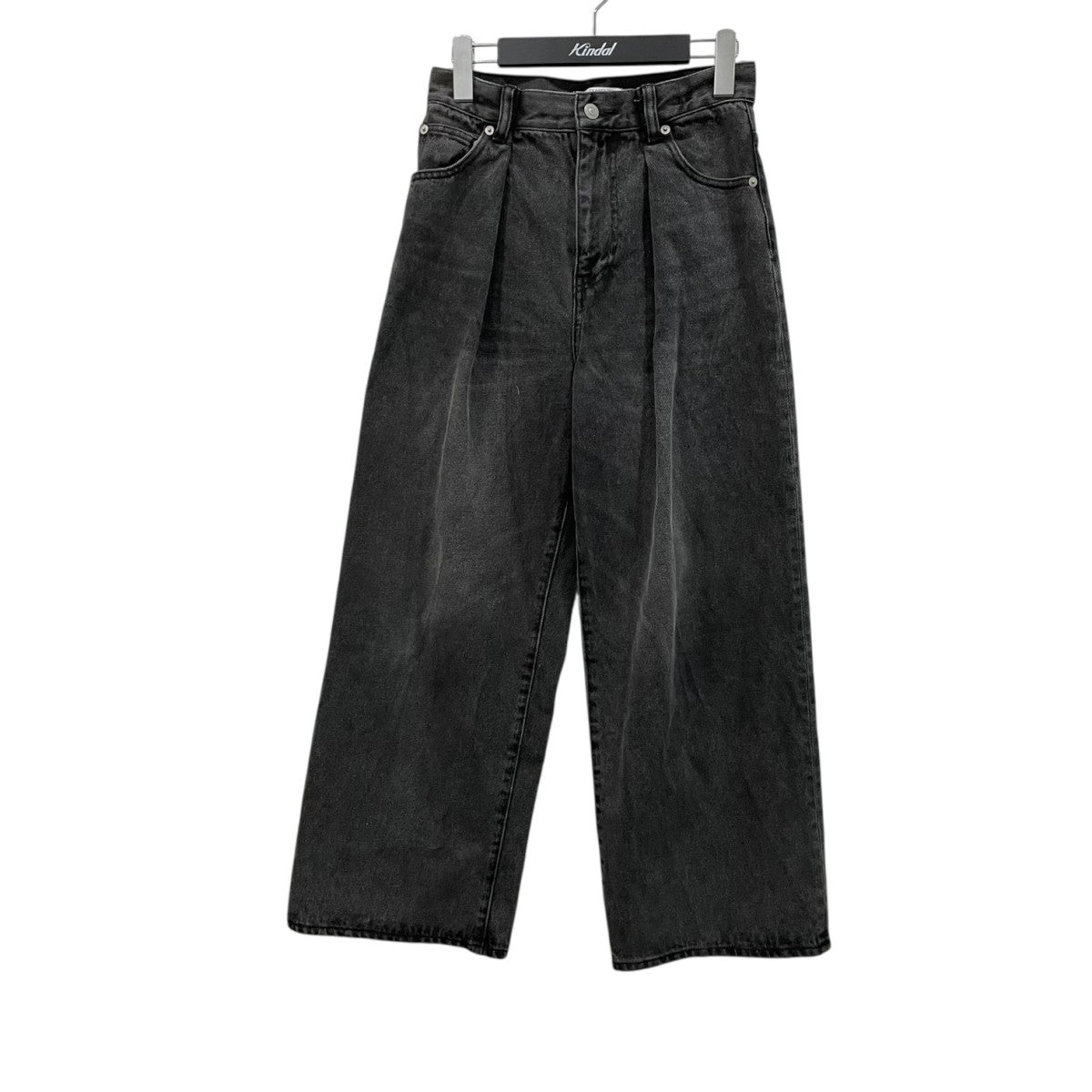 フロントタック デニムパンツ1614-199-6548