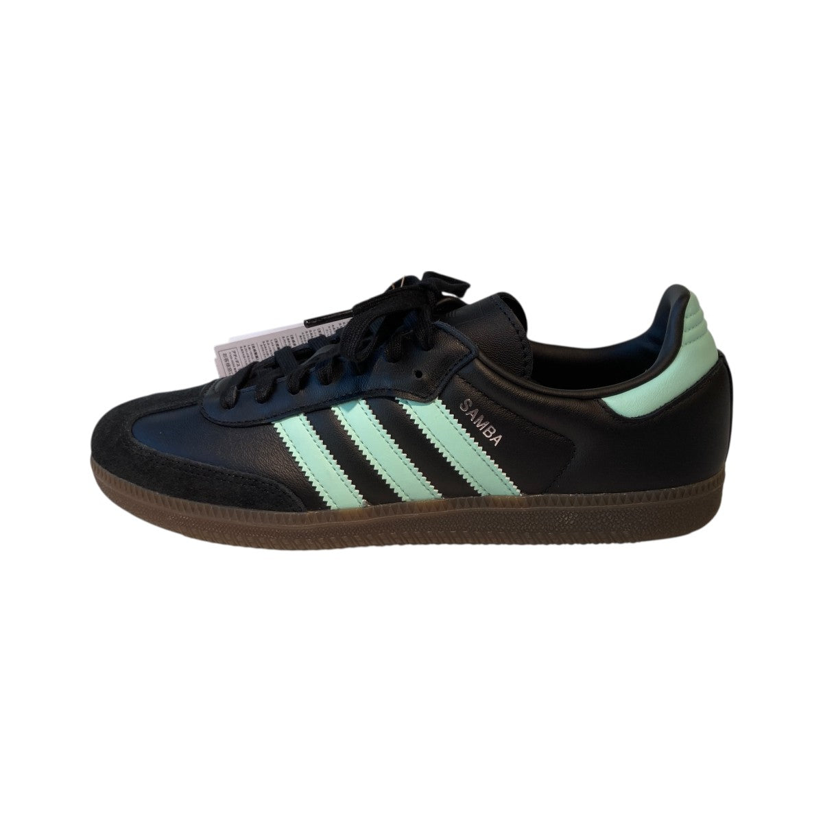 adidas SAMBA OG CORE BLACK／CLEAR MINT／GUMスニーカーJR7109 古着・中古-2枚目のアイテム画像