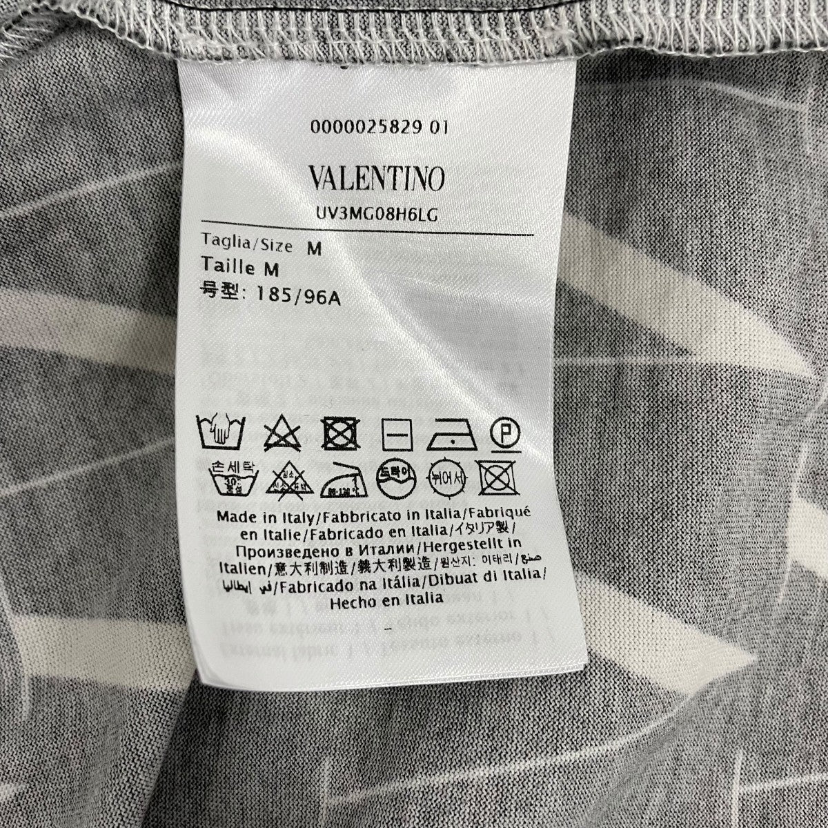 VALENTINO プリントTシャツUV3MG08H6LG 古着・中古-6枚目のアイテム画像