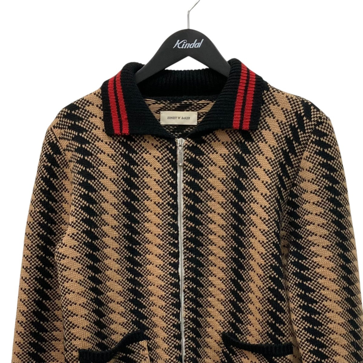 ERNEST W．BAKER(アーネスト ダブル ベイカー) ニットジャケット