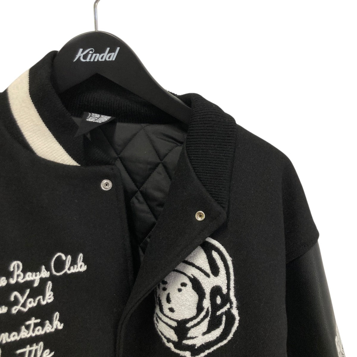 Manastash Leather Sleeve Varsity JacketスタジャンBBCJP261X001