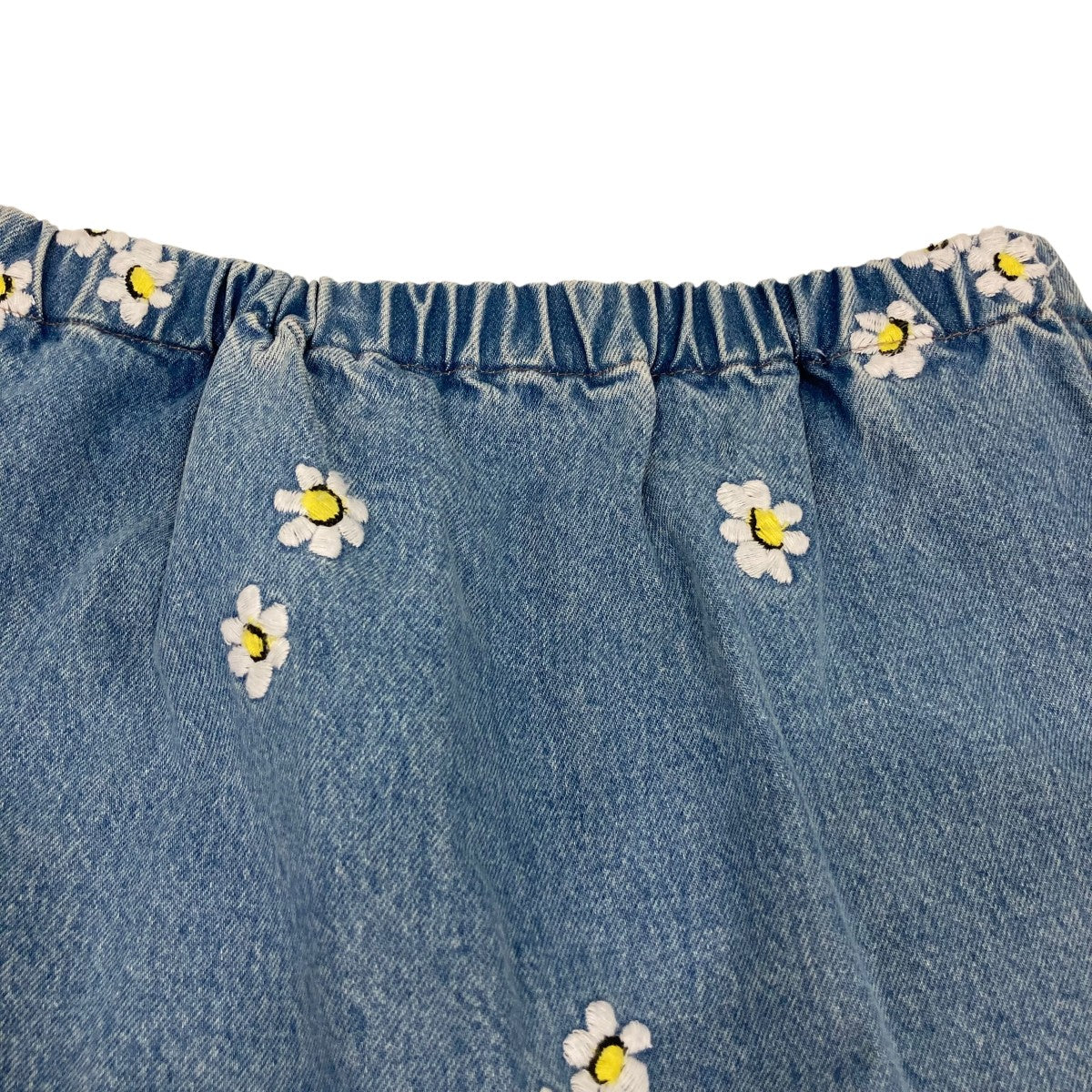 フラワー刺繍ミニスカートGWD205