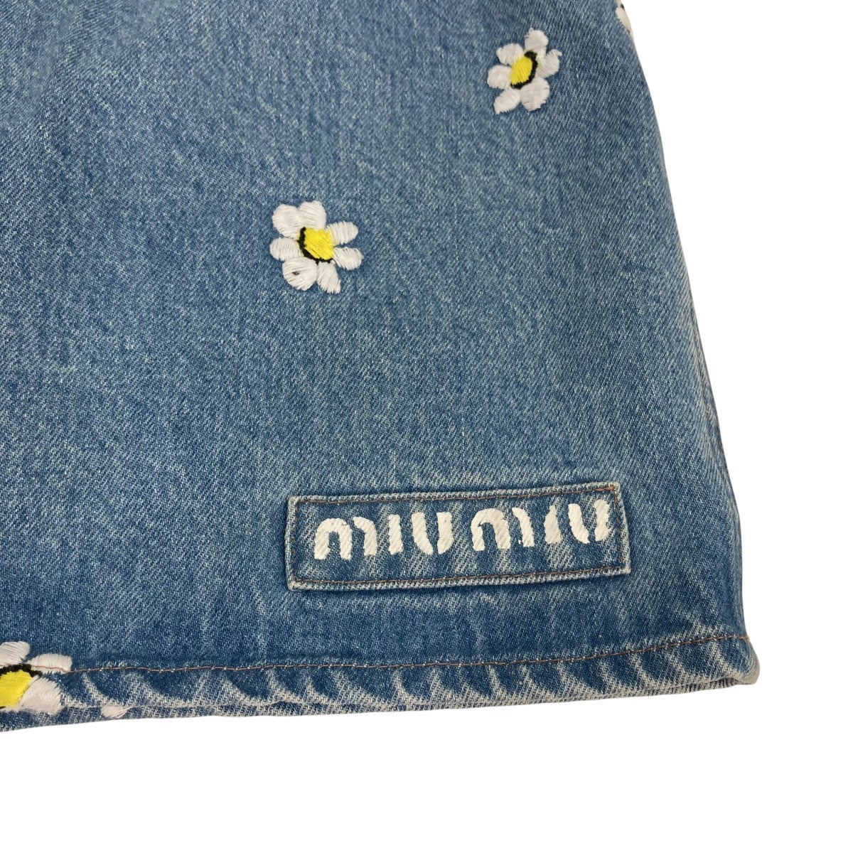 フラワー刺繍ミニスカートGWD205